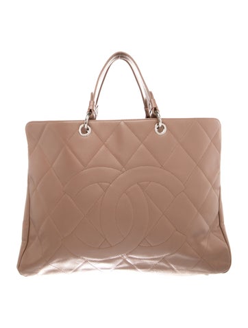 XL Caviar Timeless Shopper Tote