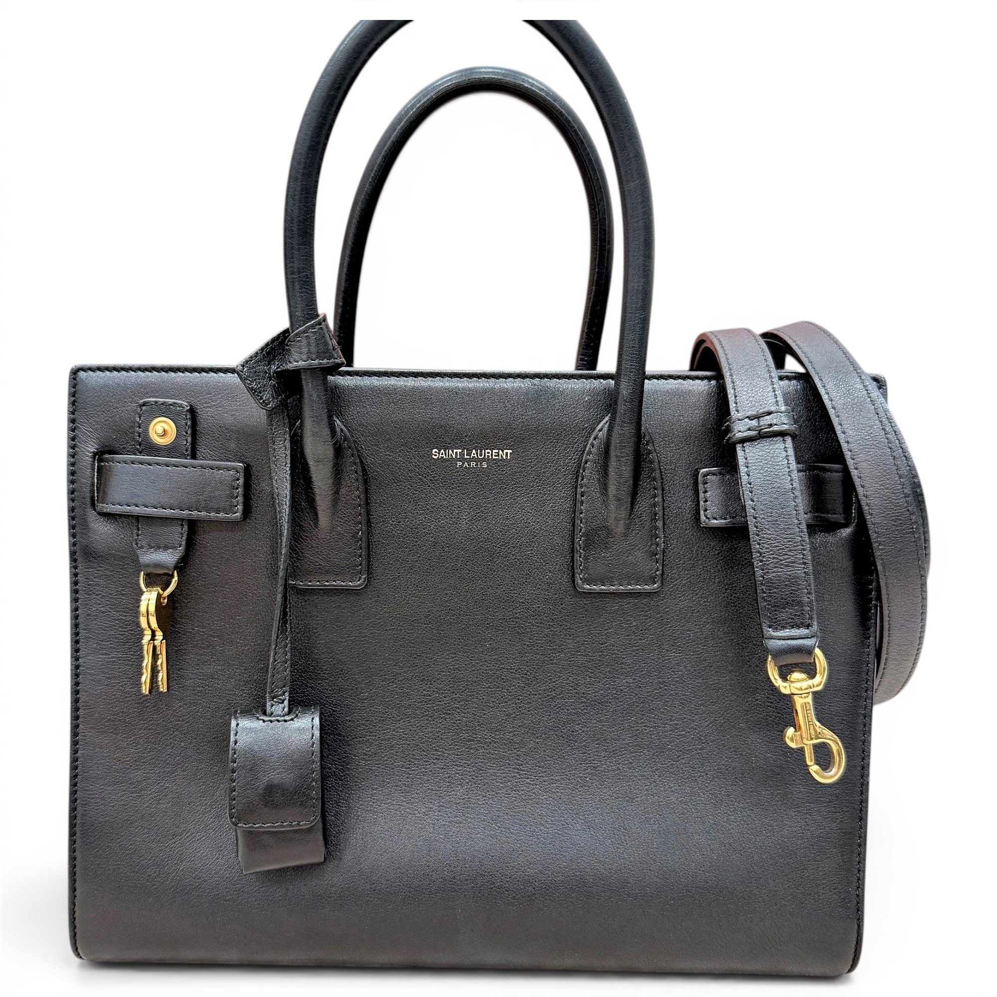 Sac de Jour leather handbag