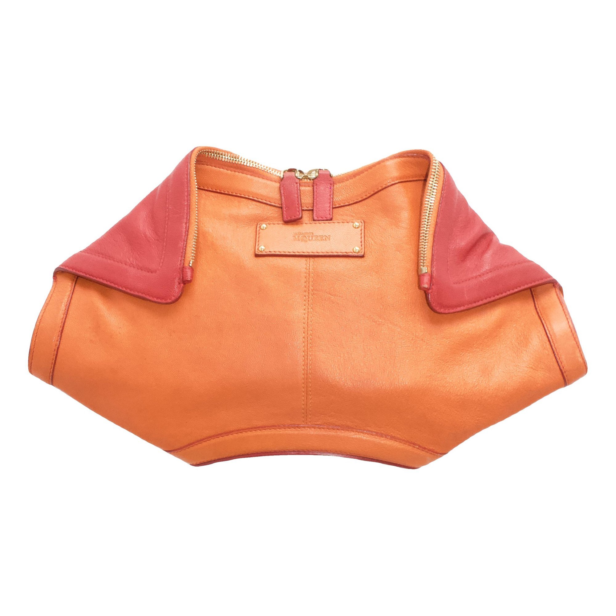Manta leather handbag