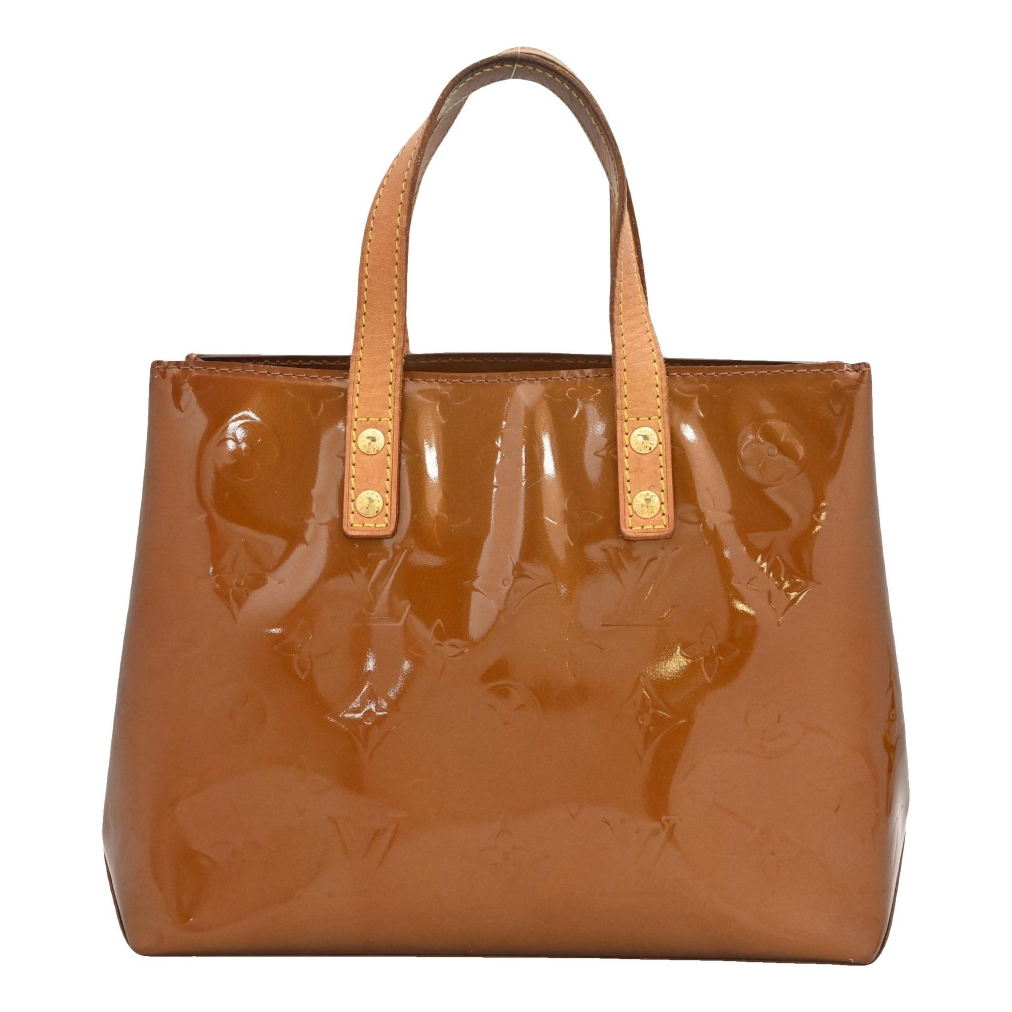 Louis Vuitton Reade patent leather handbag