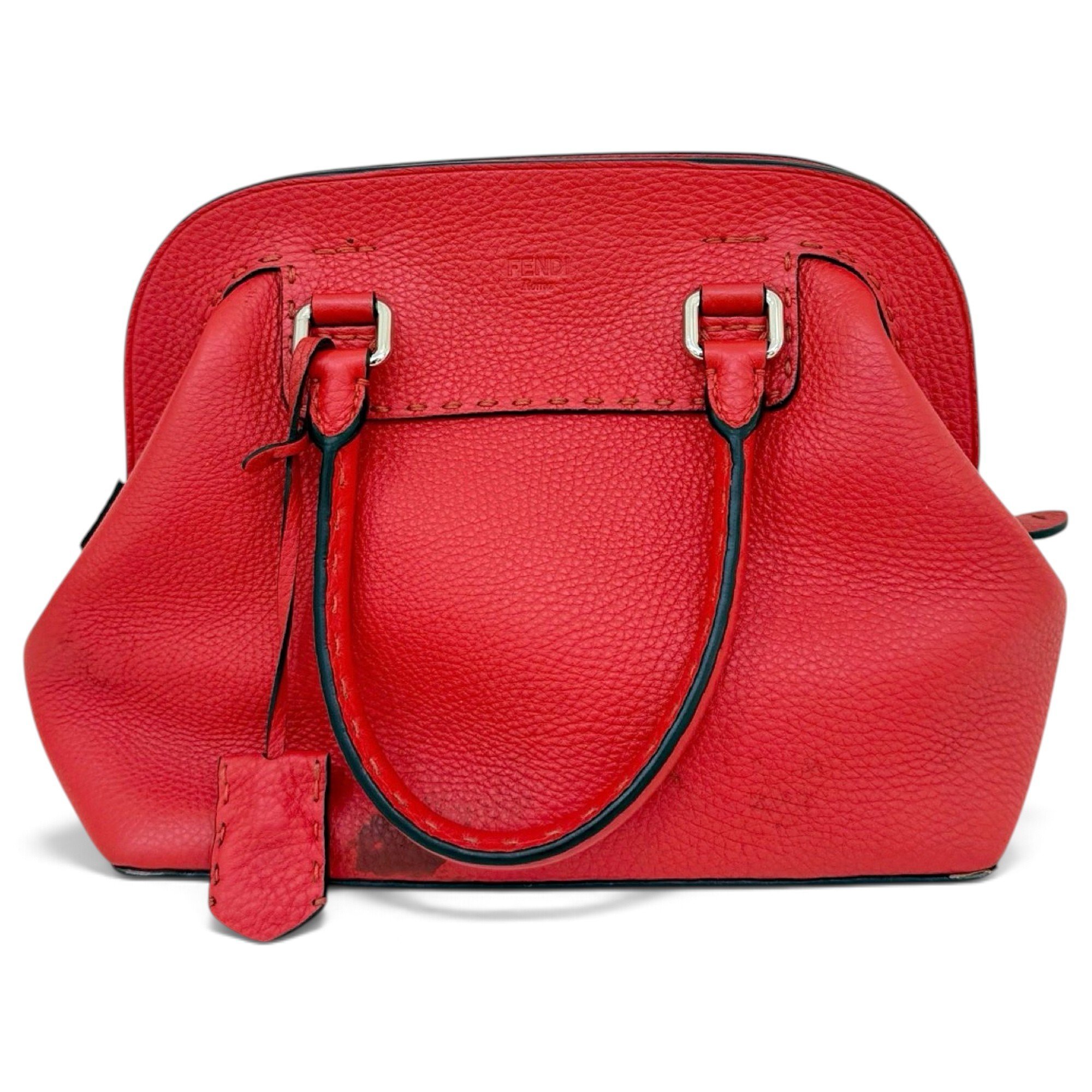 Leather handbag