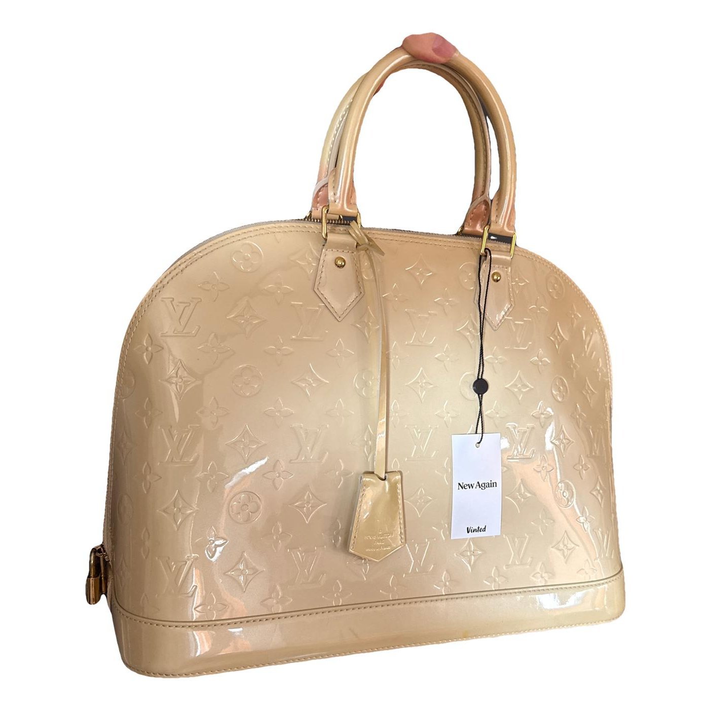 Alma leather handbag