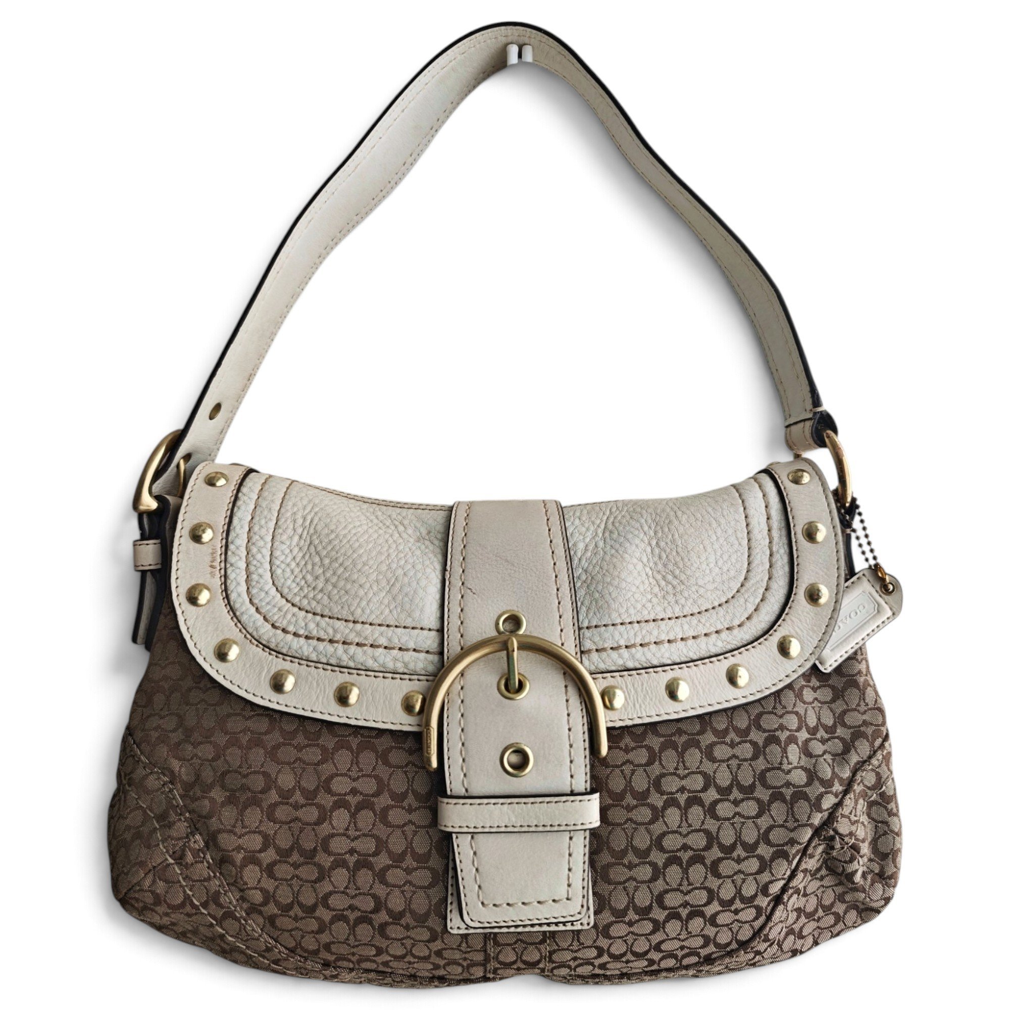 Signature Sufflette leather handbag