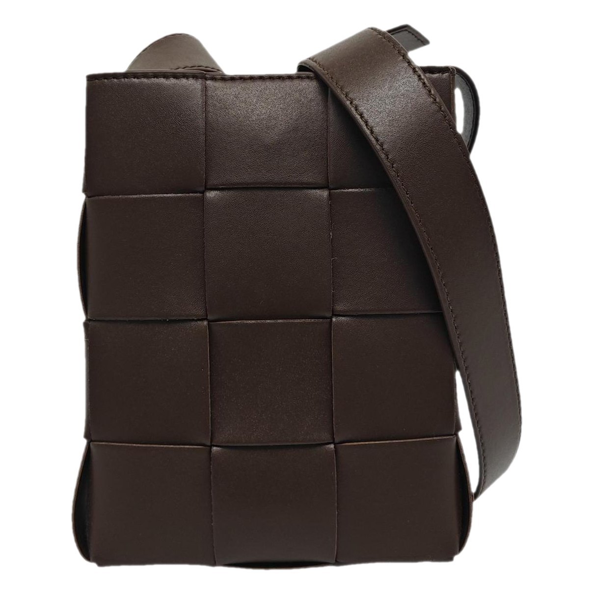 Brick Cassette leather crossbody bag