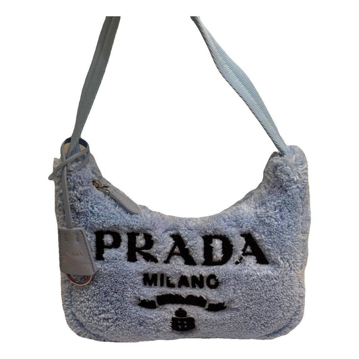 Re-edition faux fur handbag