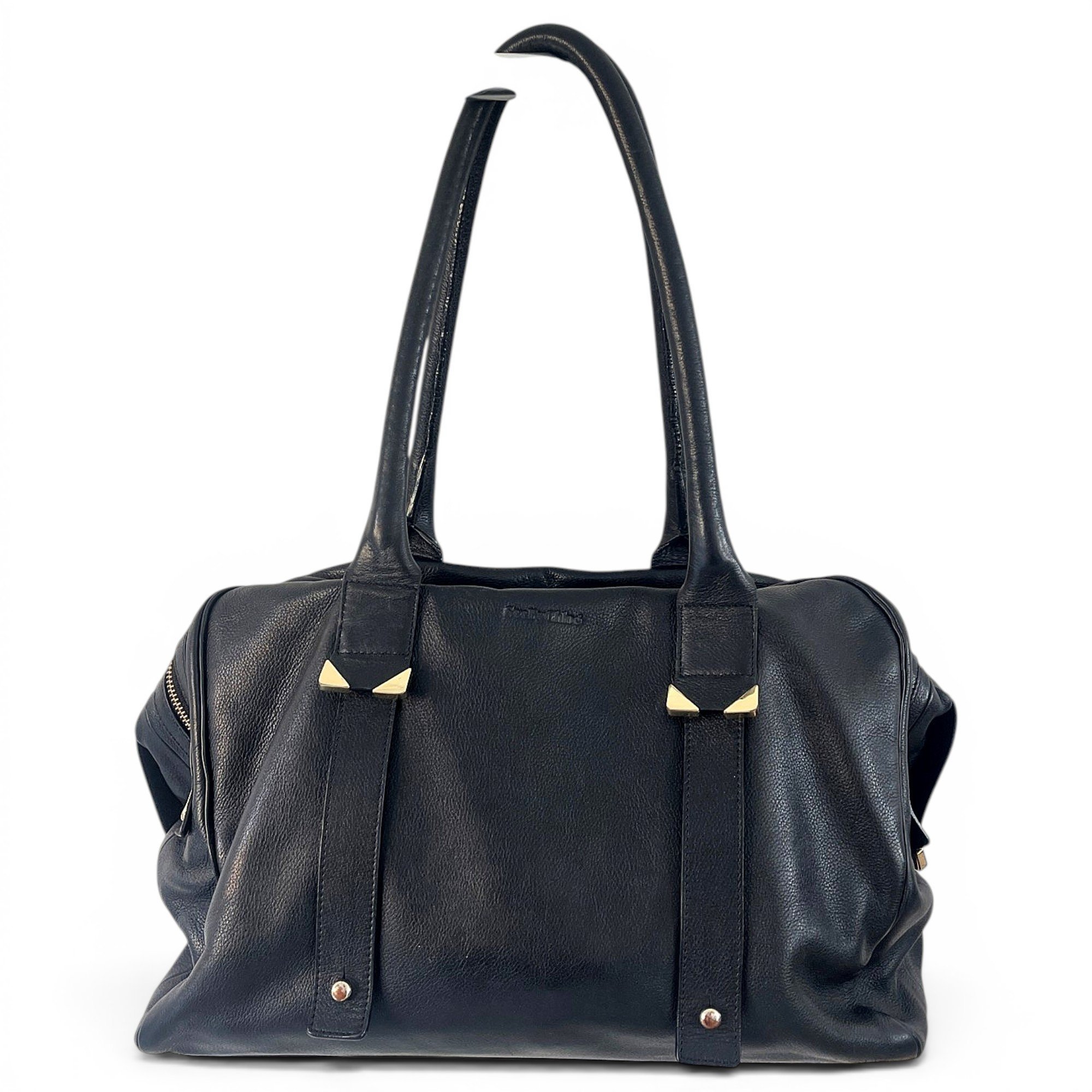 Leather handbag