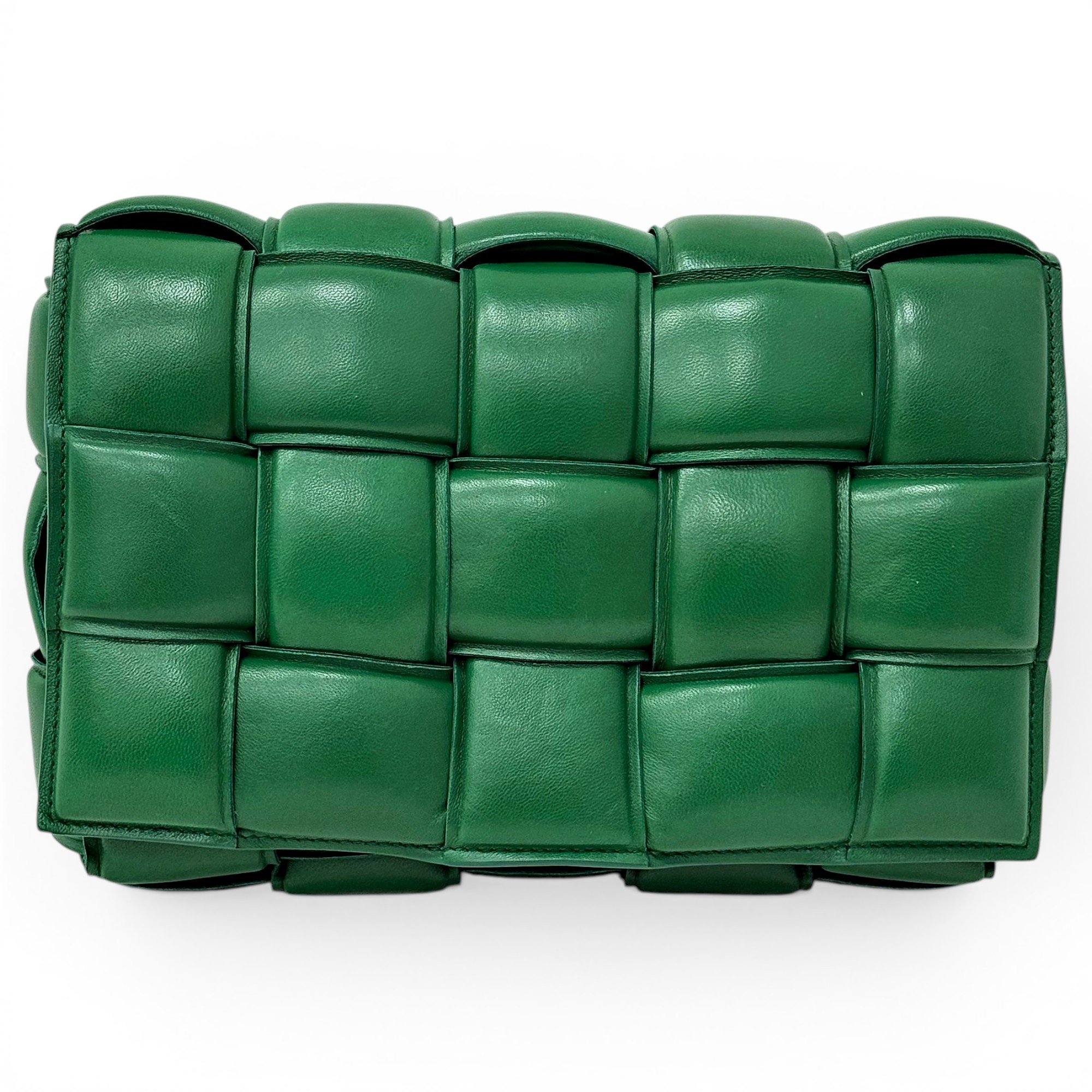 Cassette Padded leather handbag