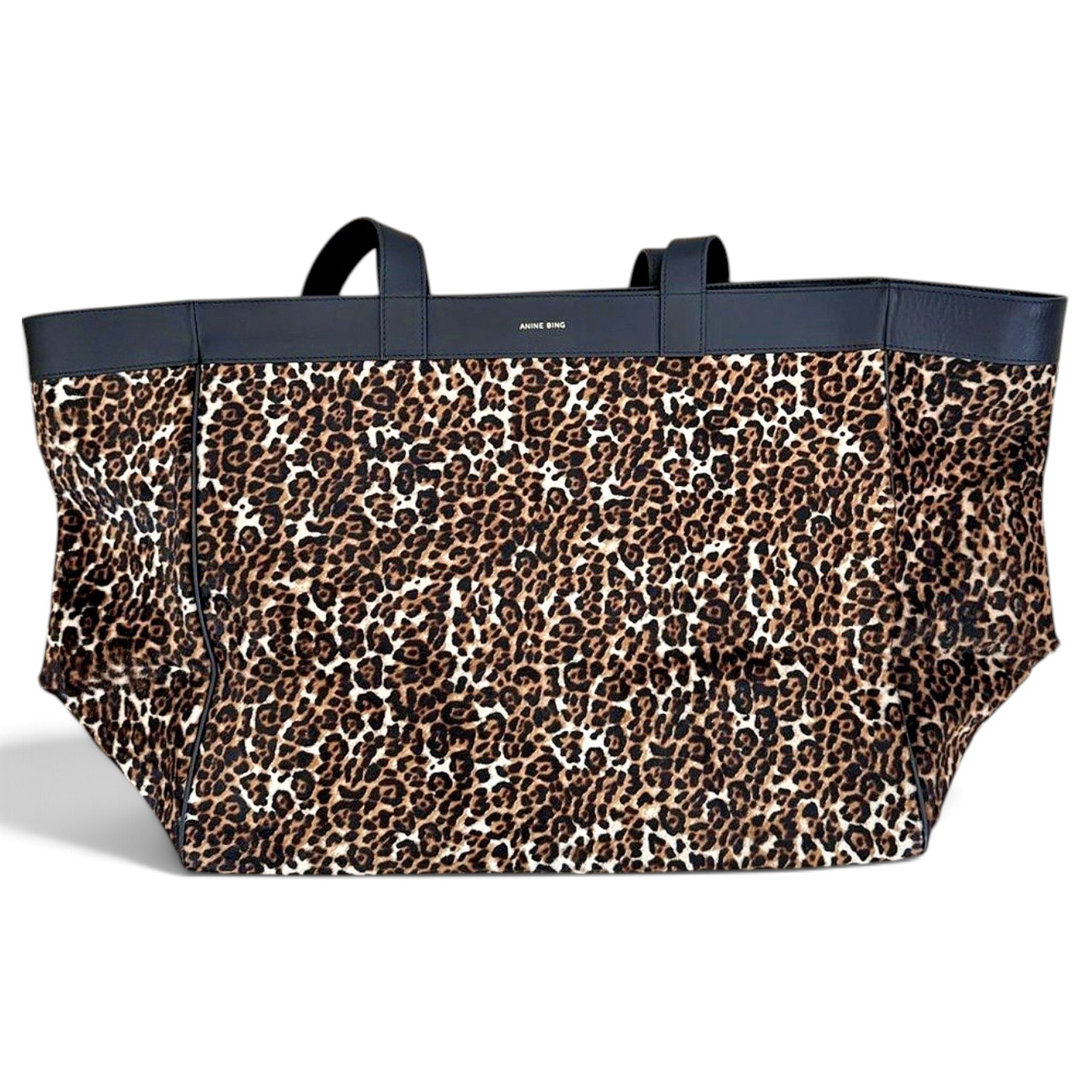 Anine Bing Pony-style calfskin tote