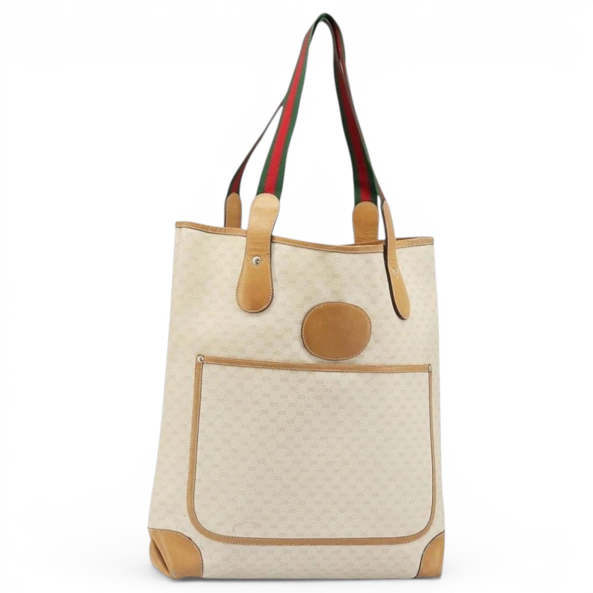 Leather tote