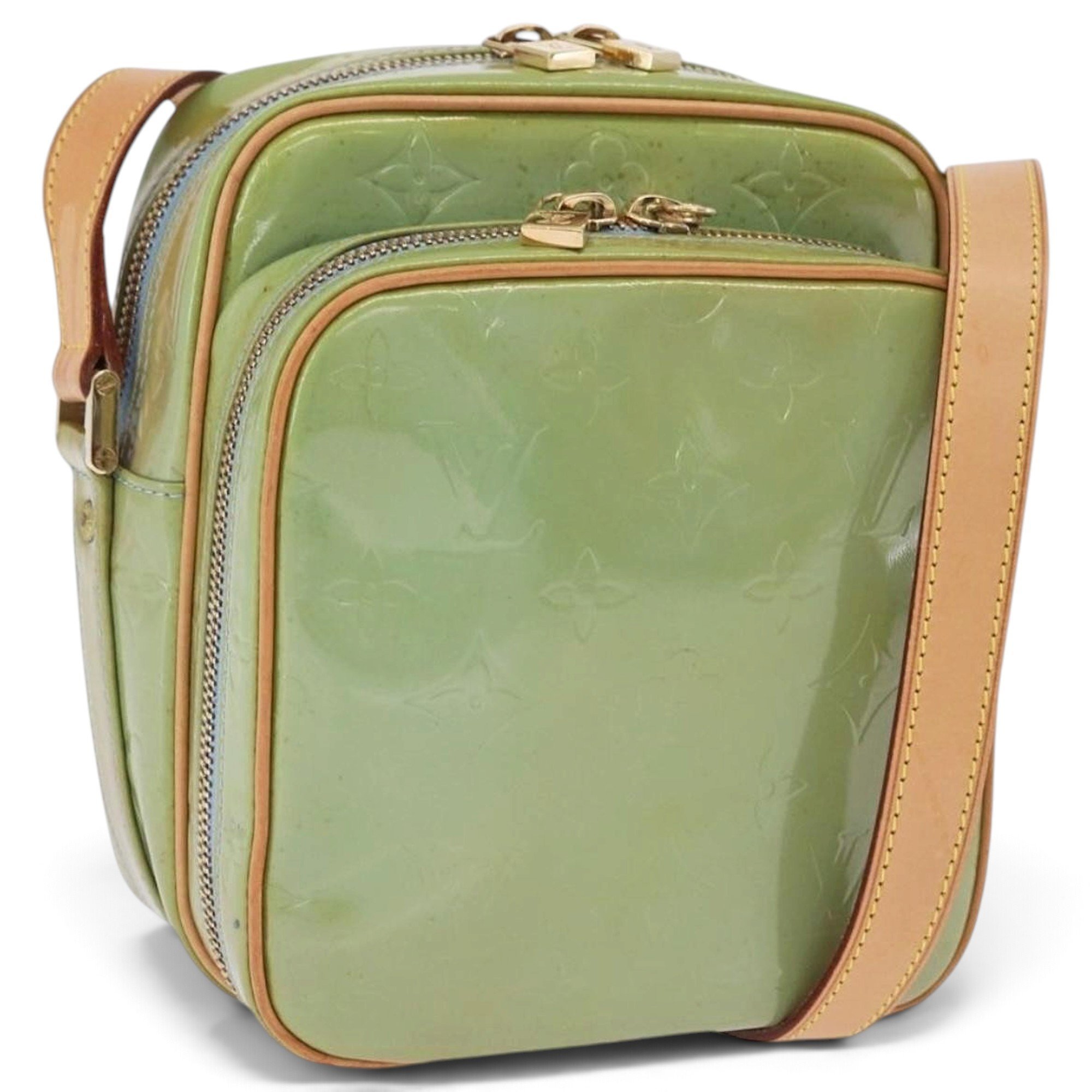 WOOSTER patent leather handbag