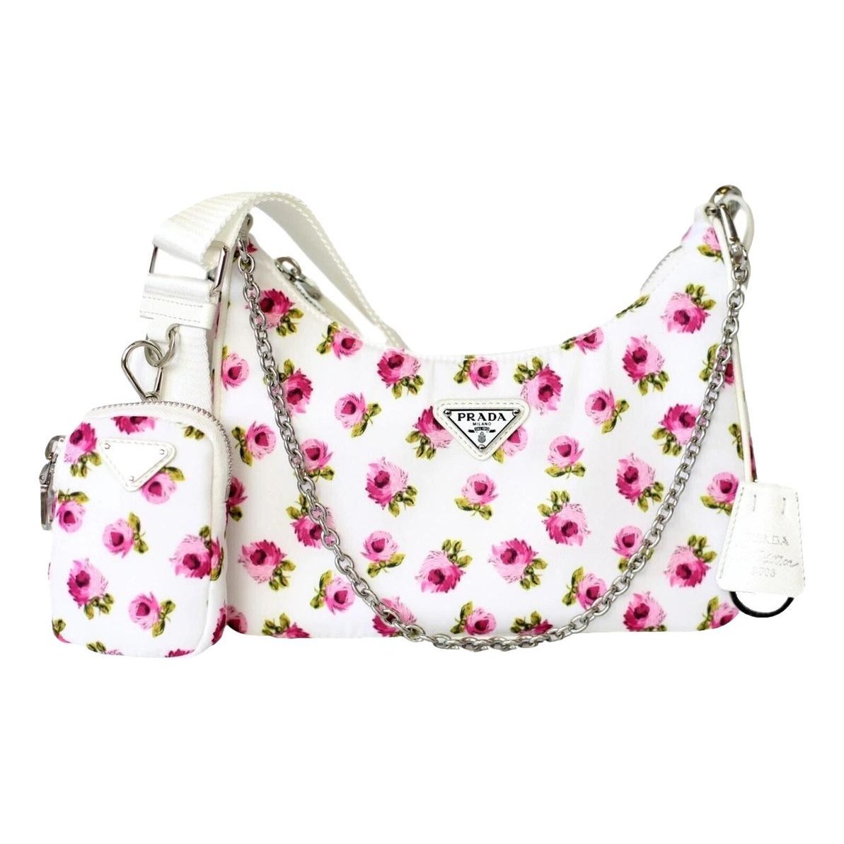 Re-edition cloth handbag