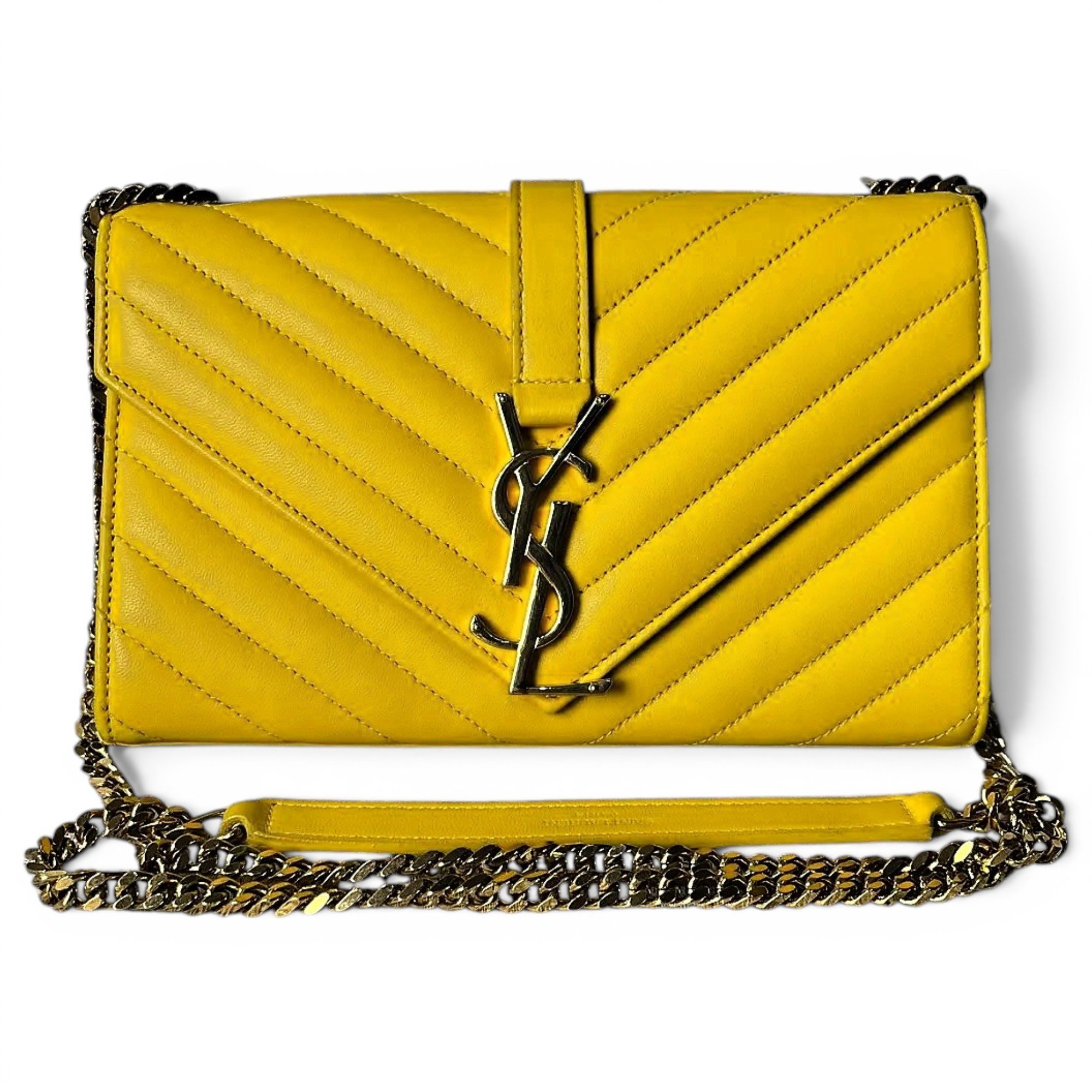 Satchel Monogramme leather crossbody bag