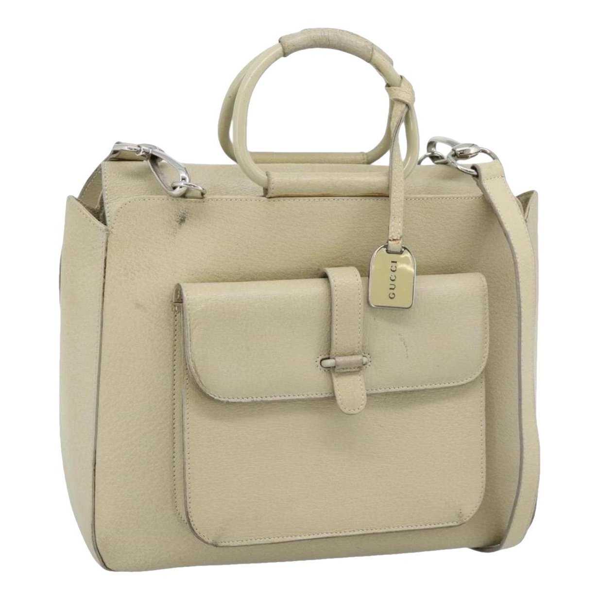 Leather handbag