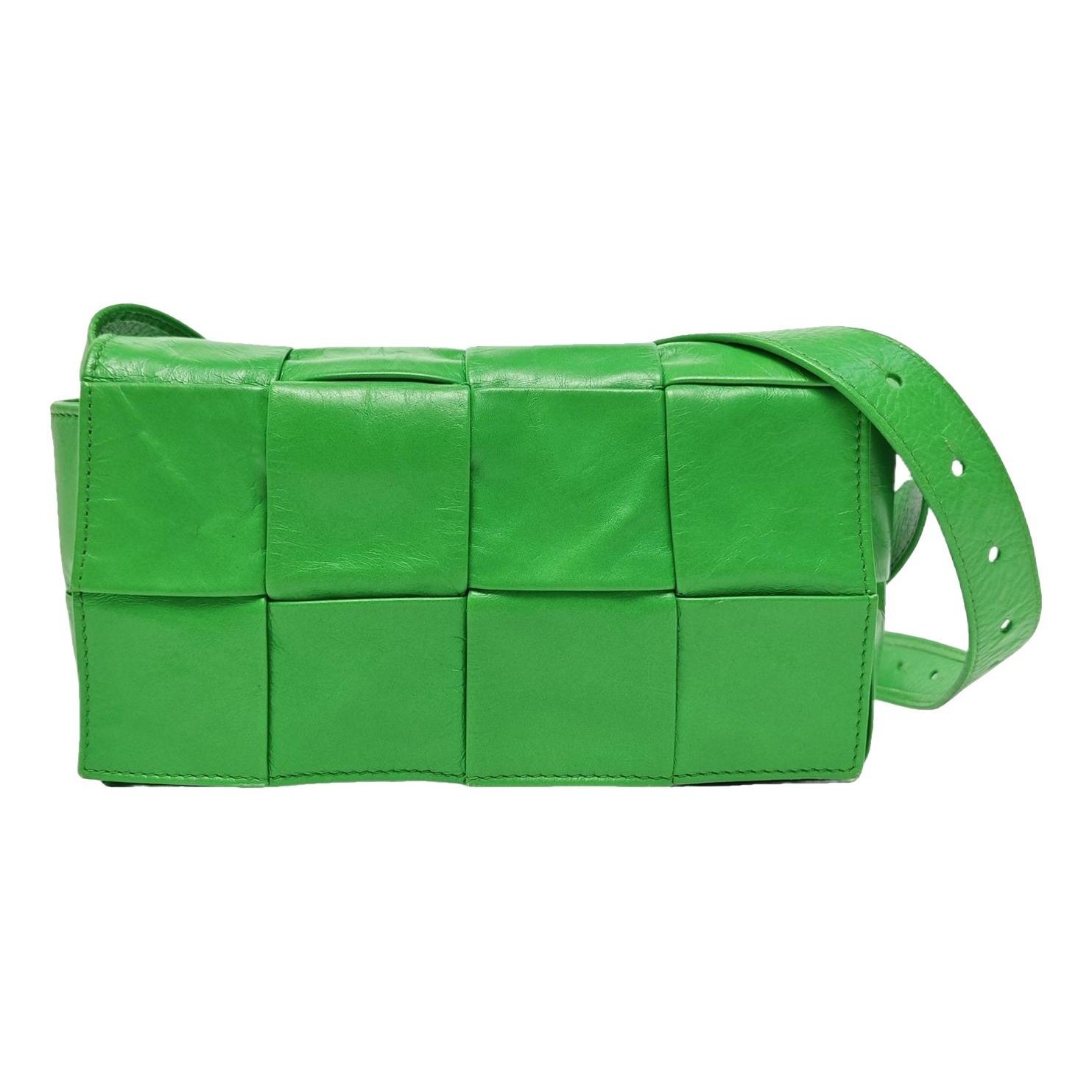 Brick Cassette leather handbag