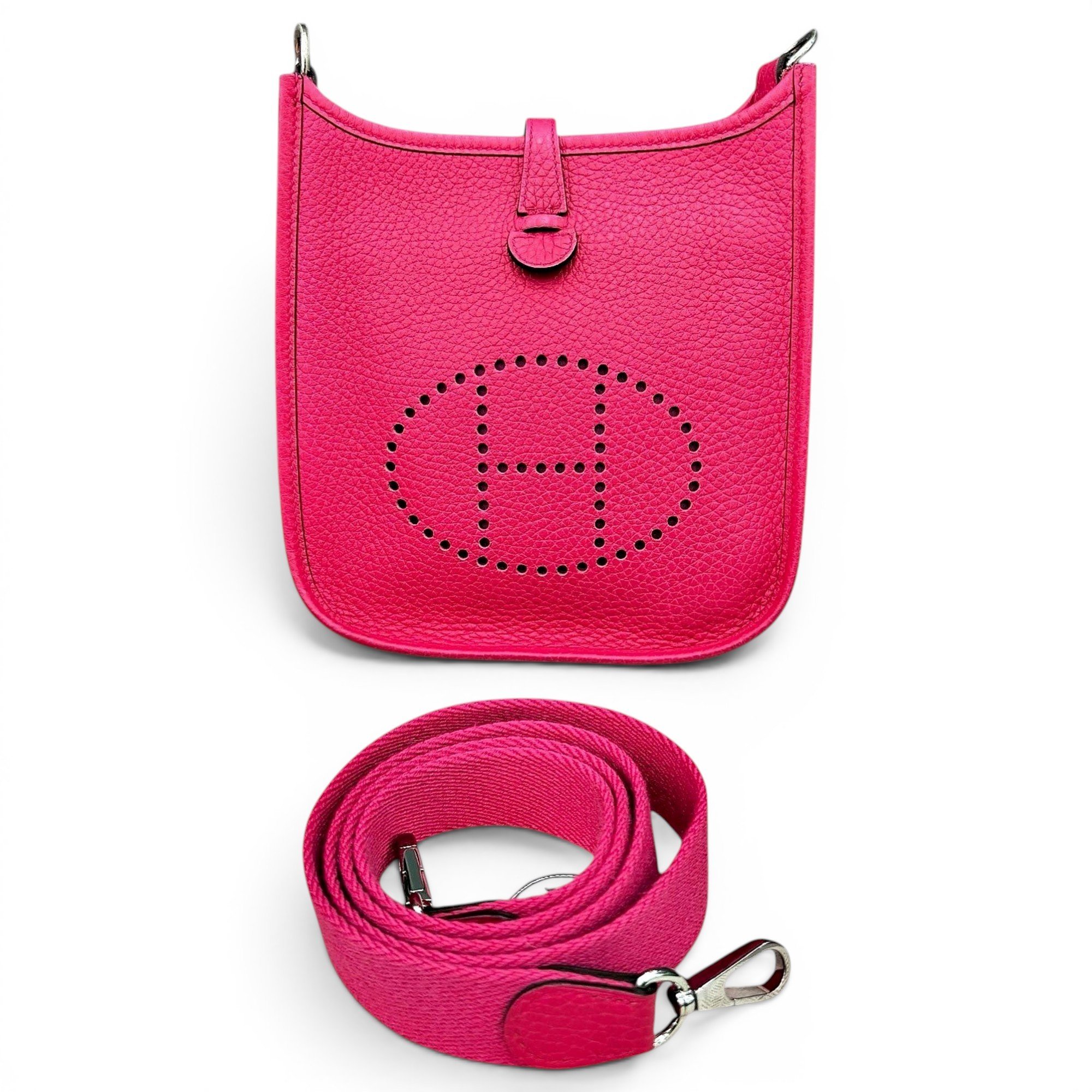 Evelyne leather crossbody bag