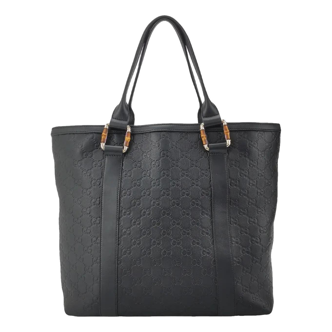 Leather handbag