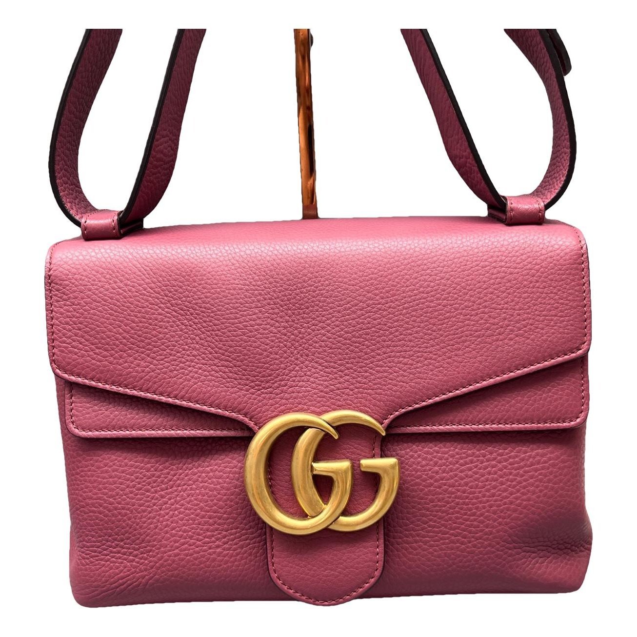 GG Marmont Flap leather handbag