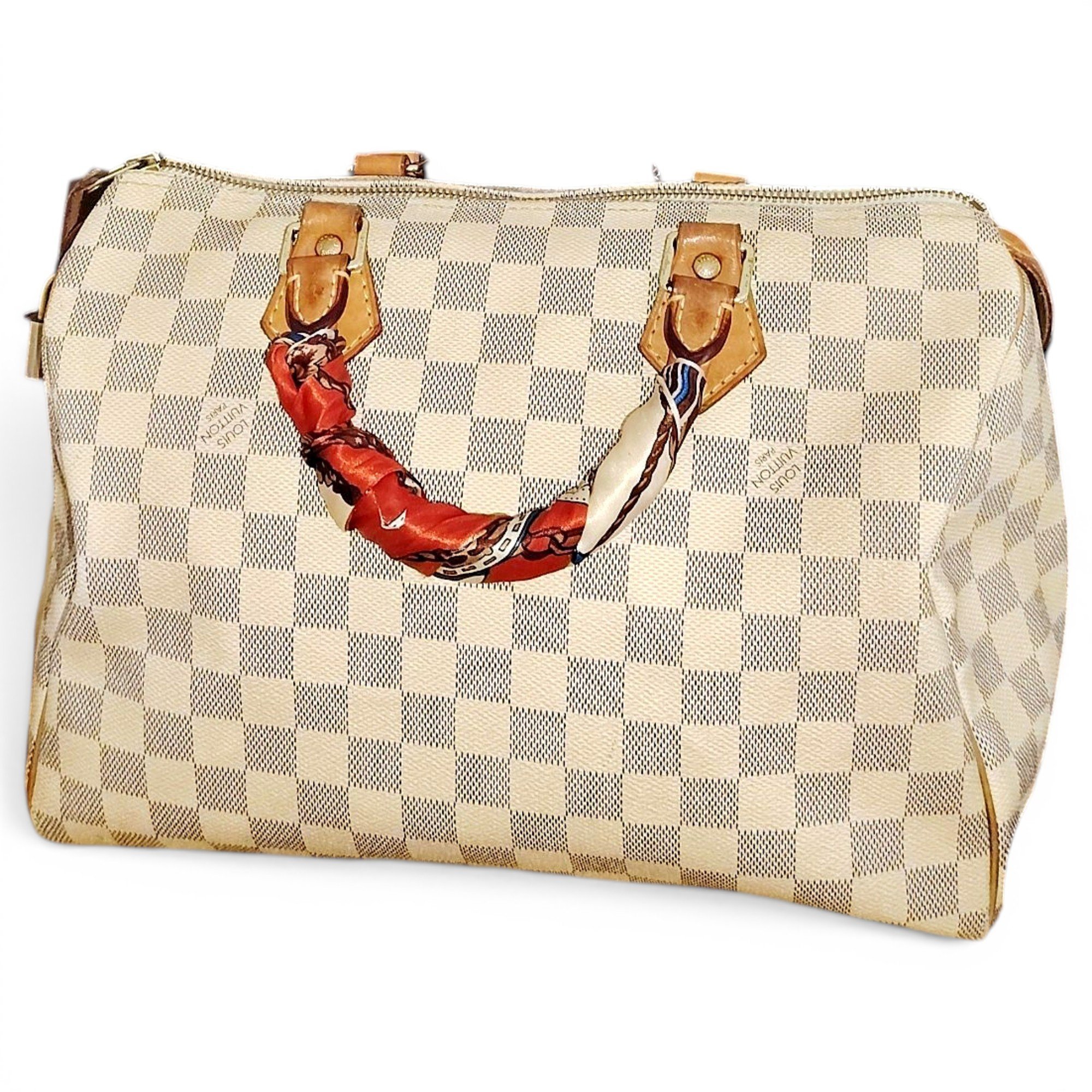 Speedy leather handbag