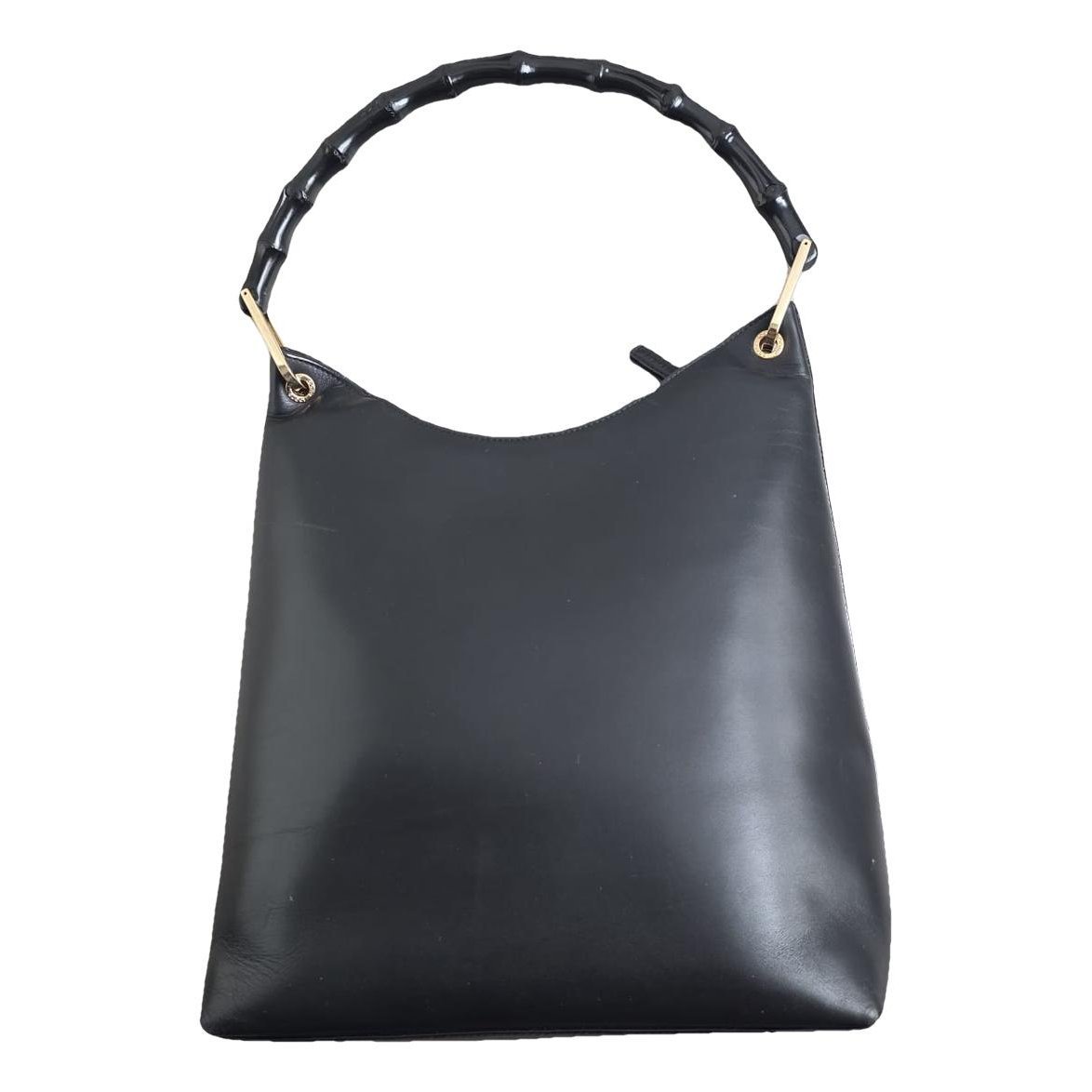 Bamboo leather handbag