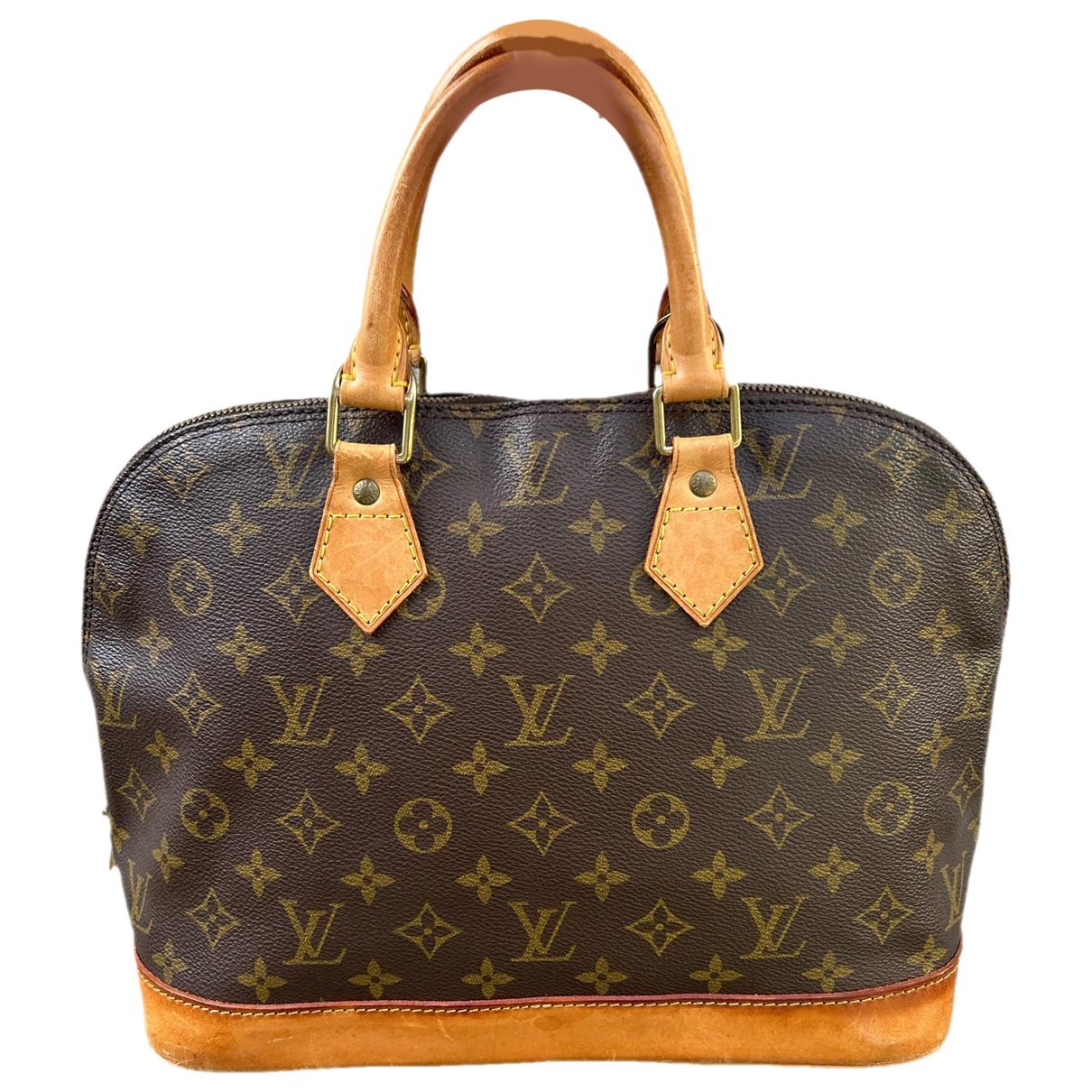Alma leather handbag