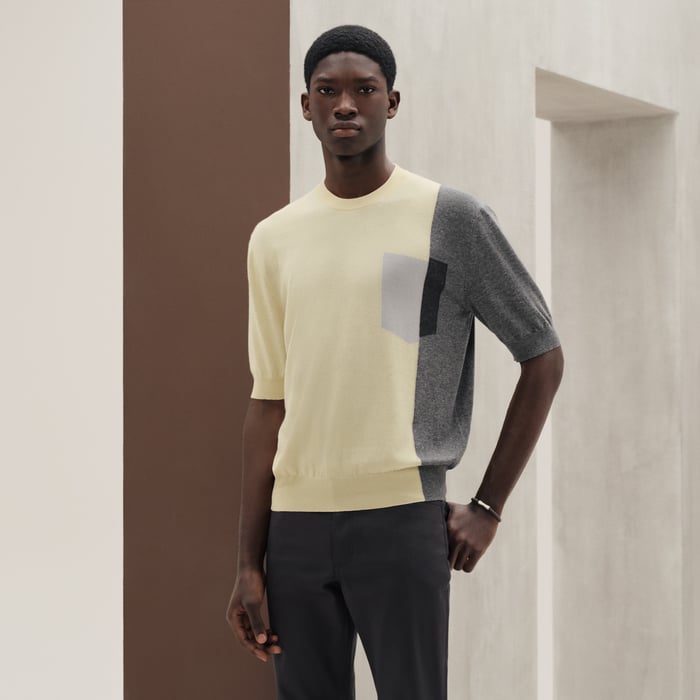 Vanille "Poche Ombree" Crewneck Sweater