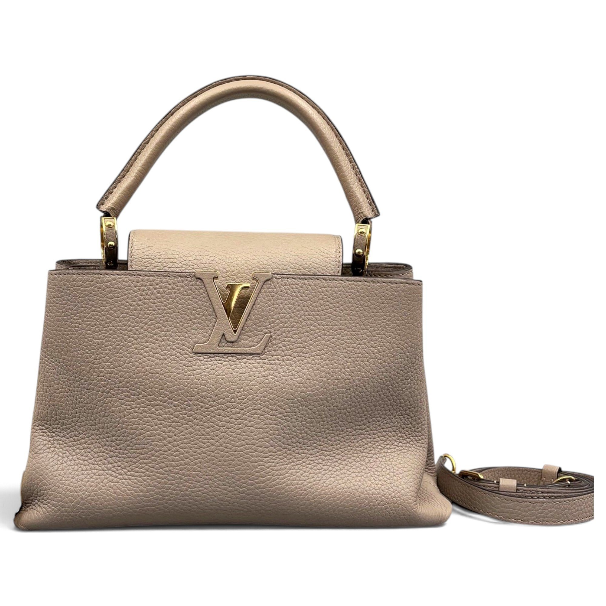Capucines leather handbag