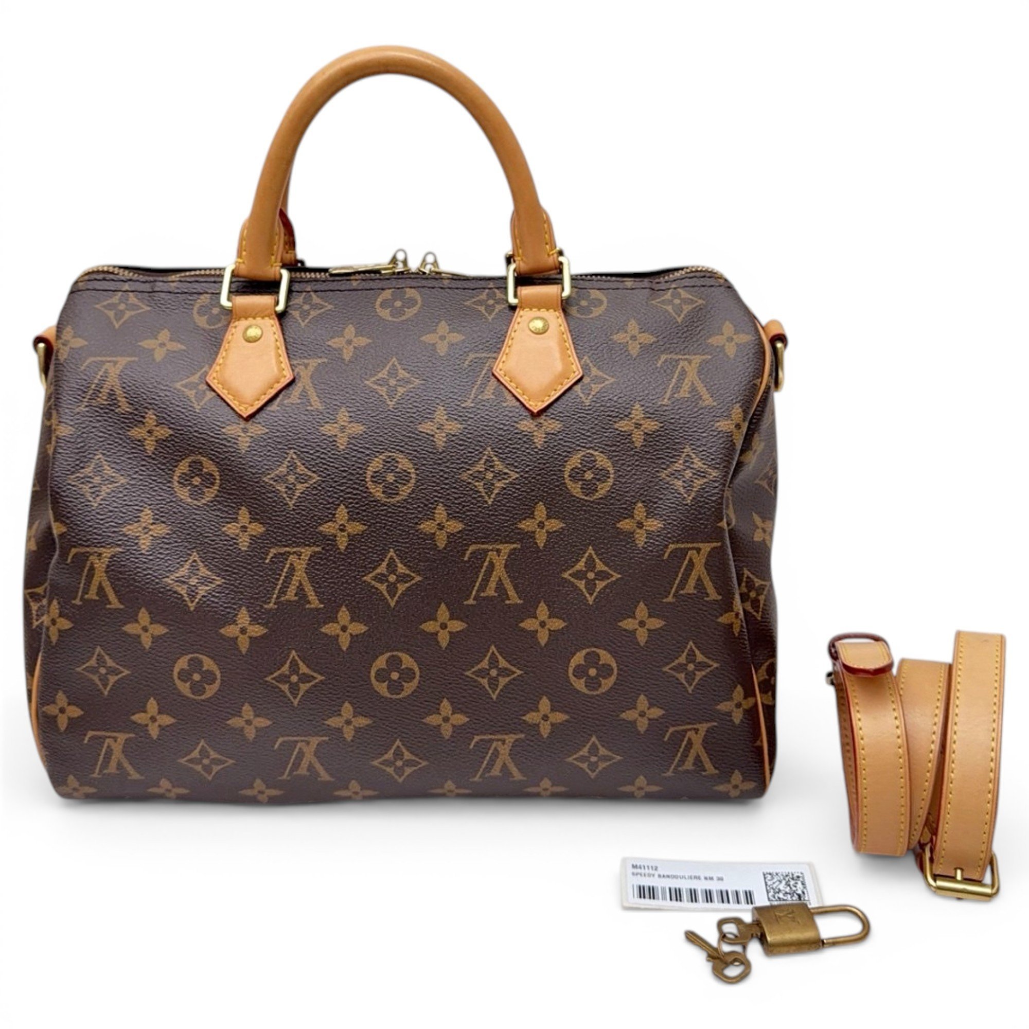 Speedy Bandoulière leather handbag