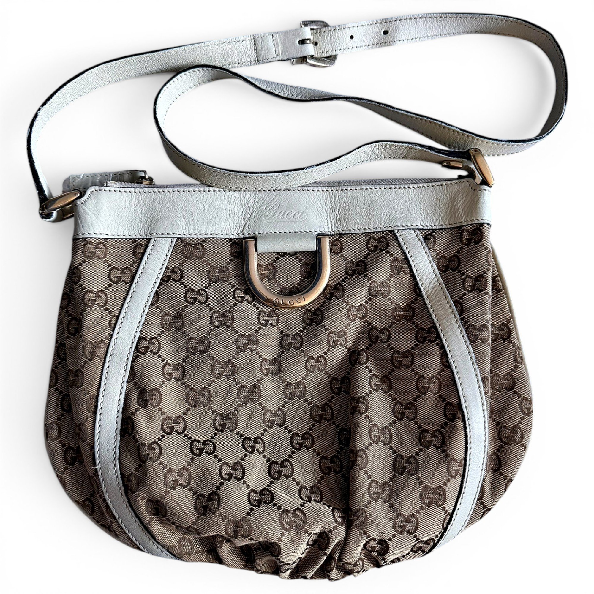 Leather crossbody bag