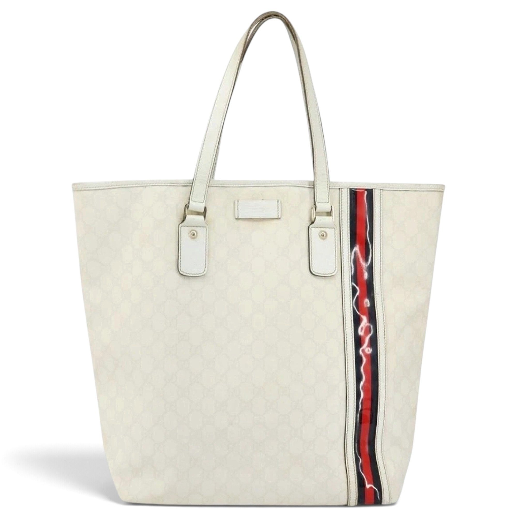 Leather tote