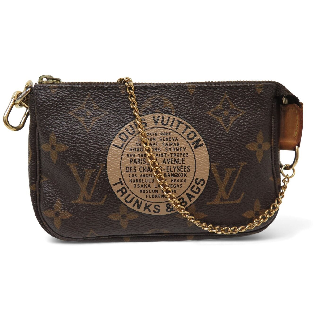Louis Vuitton Pochette Accessoire cloth handbag
