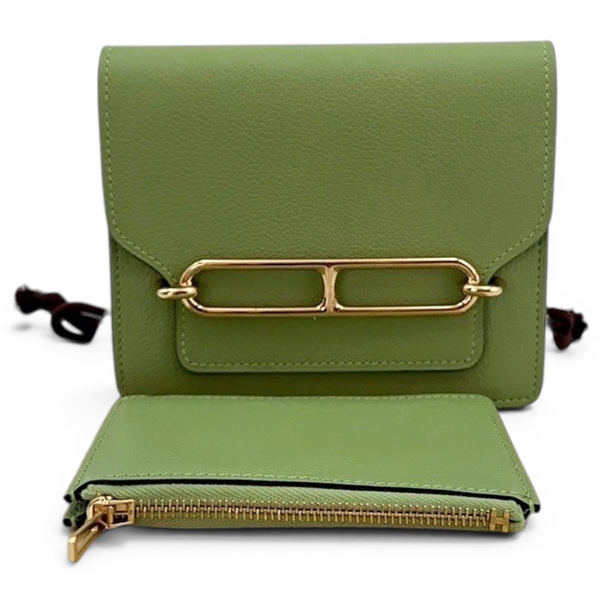 Roulis leather handbag