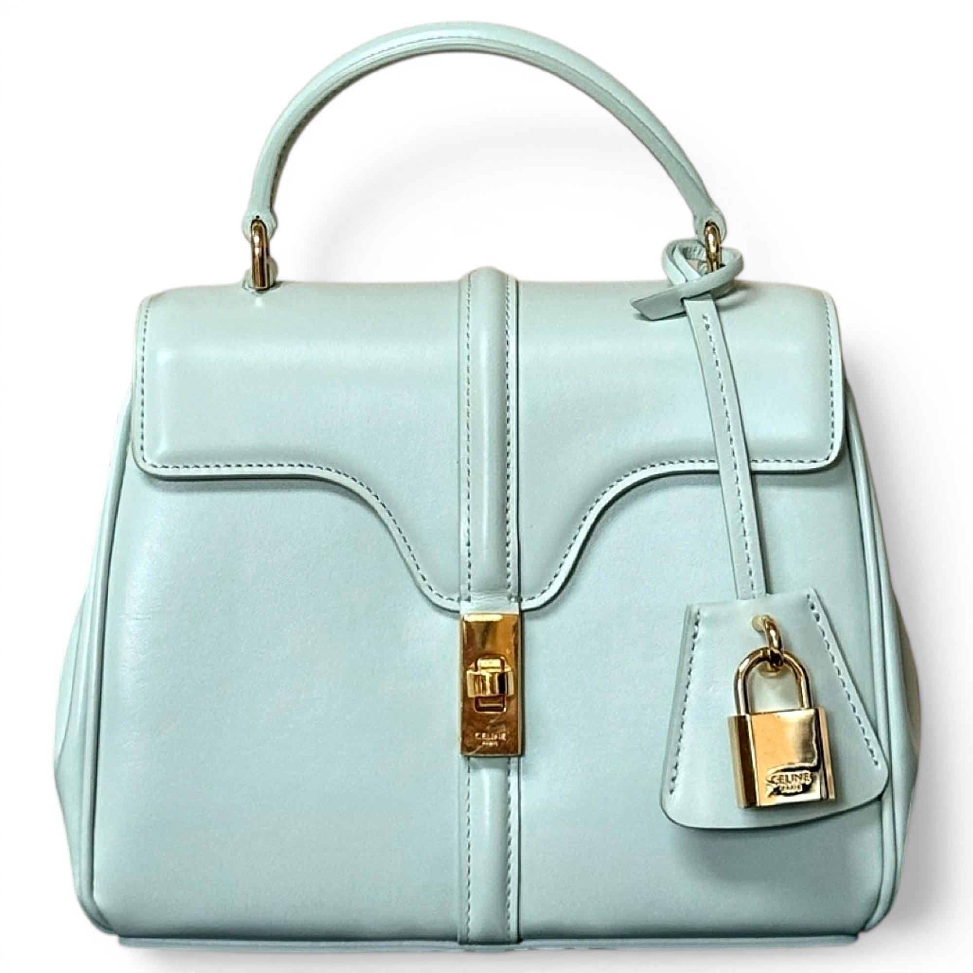 Sac 16 leather handbag