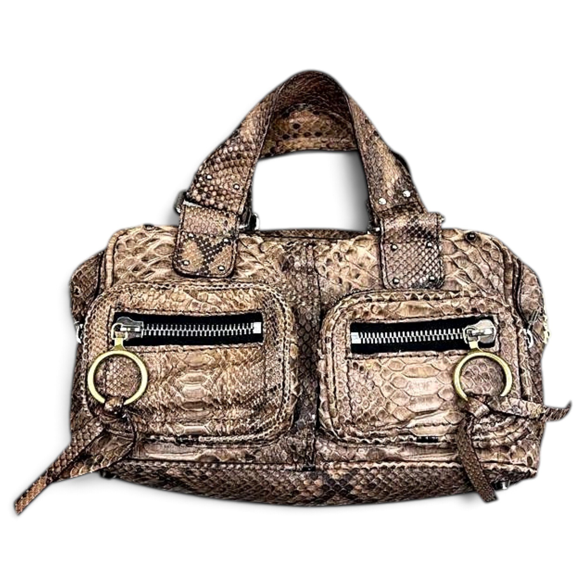 Leather handbag