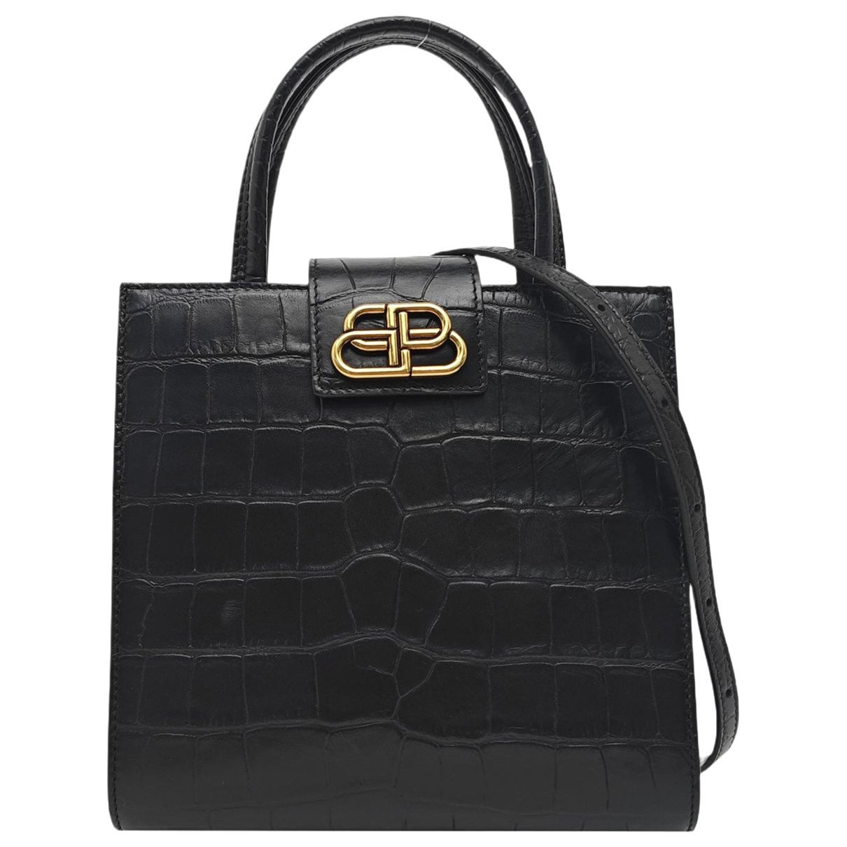Balenciaga Sharp leather handbag