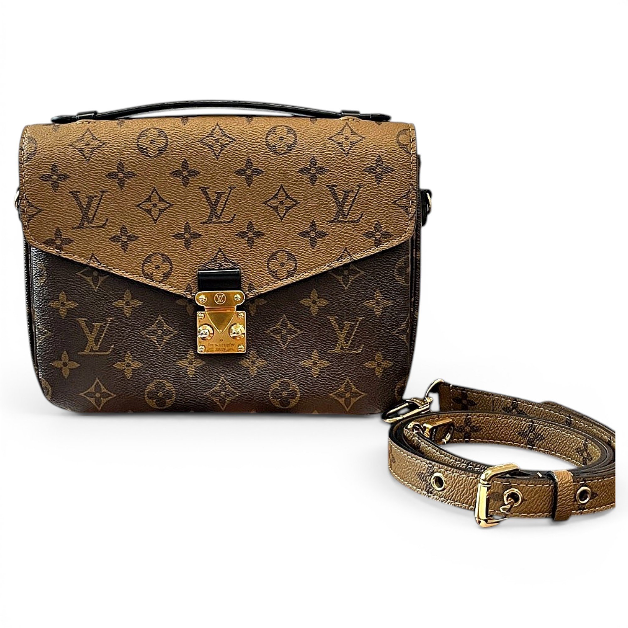 Metis leather crossbody bag