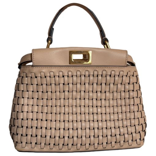 Peekaboo leather handbag