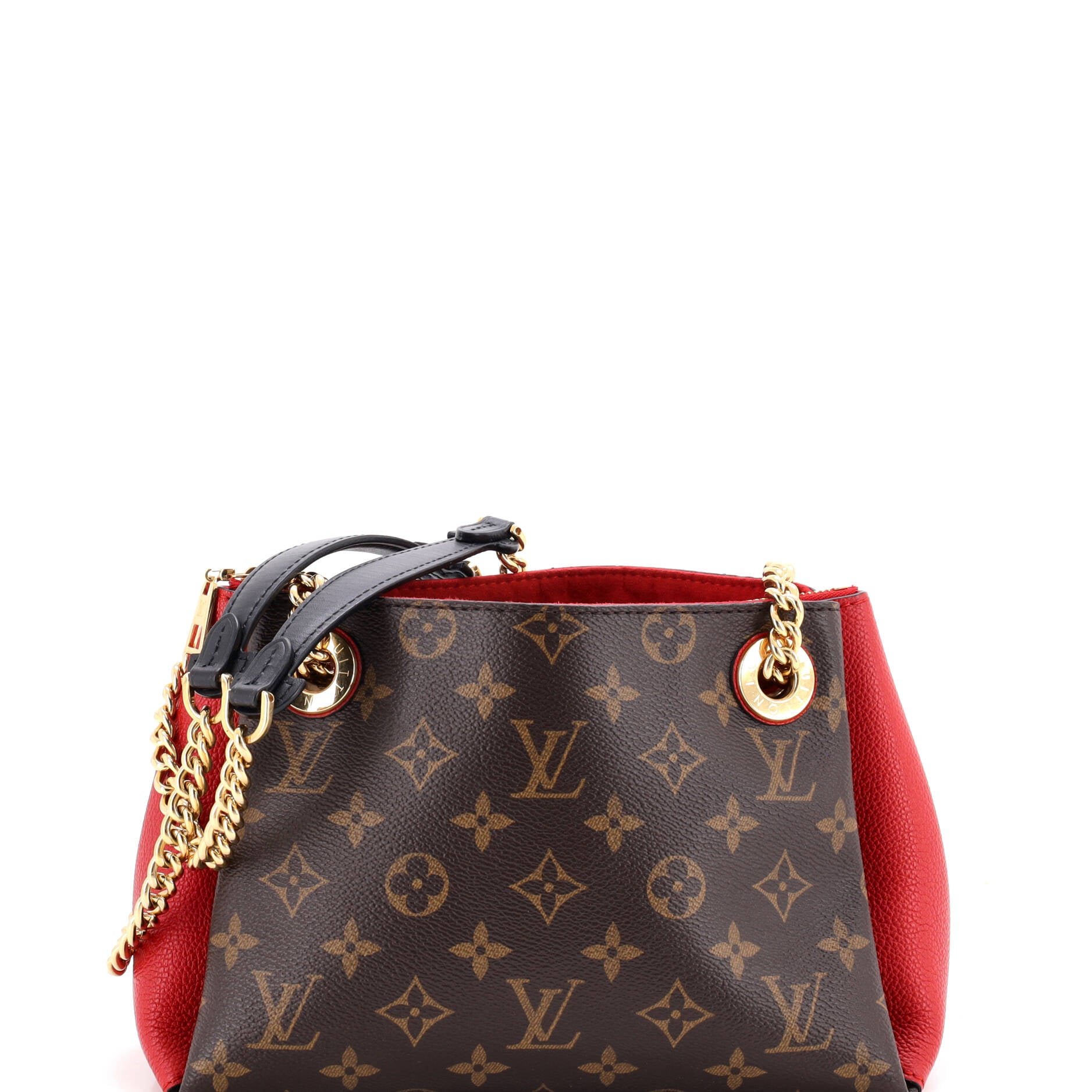 Surene Handbag Monogram Canvas with Leather BB
