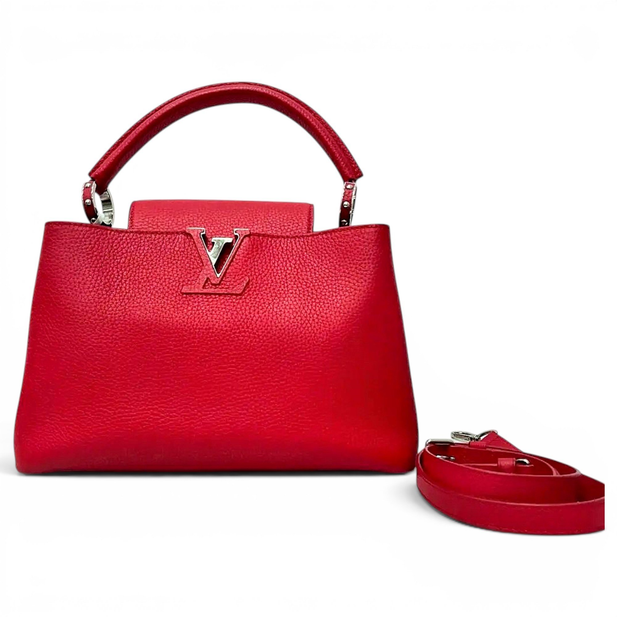 Capucines leather handbag
