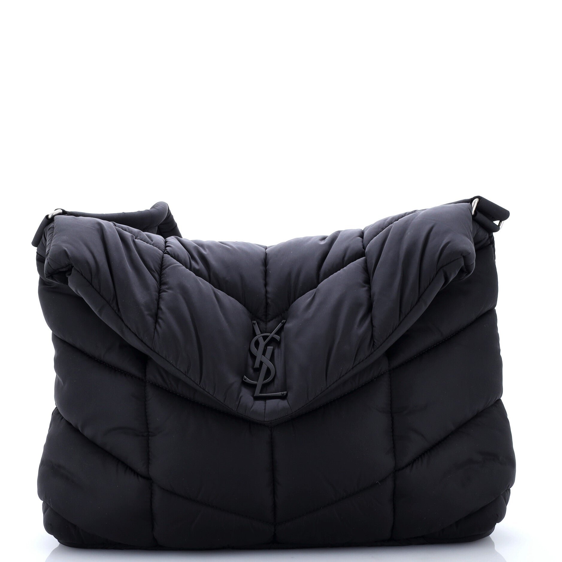 Loulou Puffer Messenger Bag Quilted Econyl