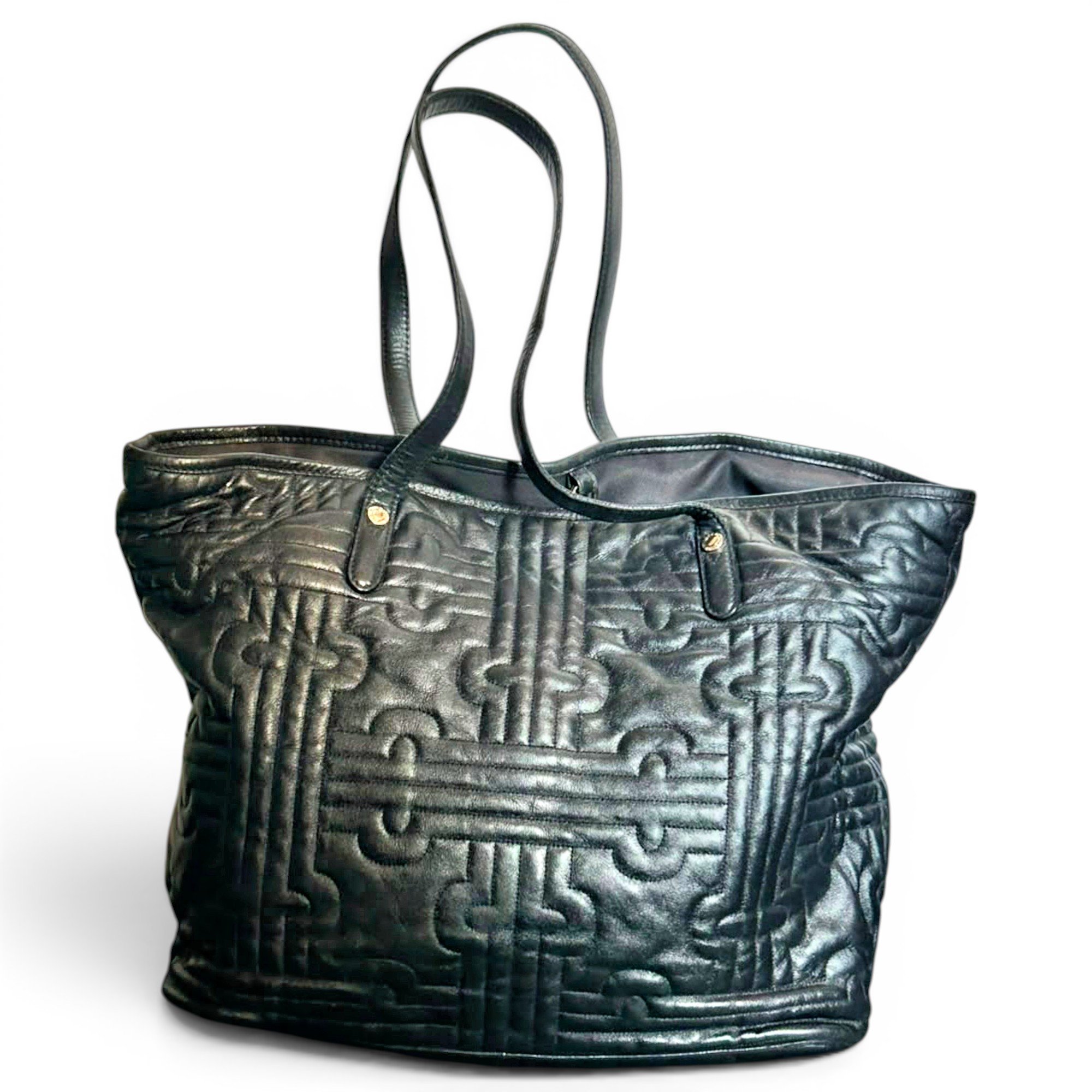 Leather handbag