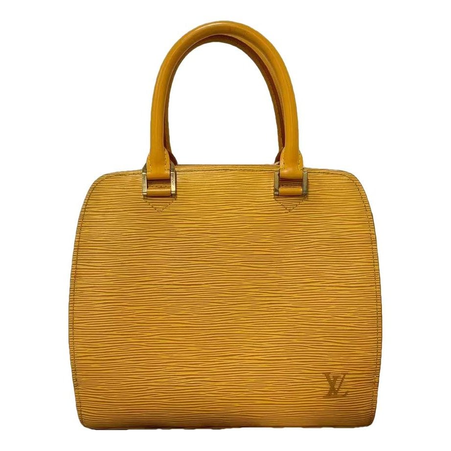 Sablon leather handbag