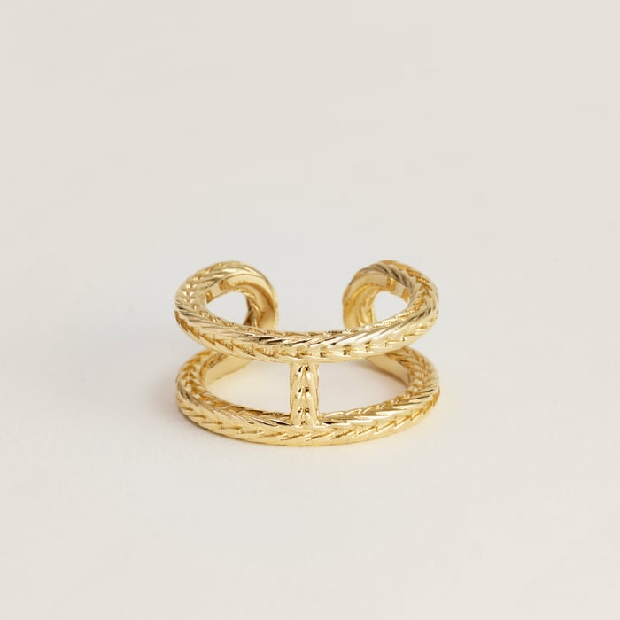 Sans Coloris Chaine d'Ancre Danae Ring, Small Model