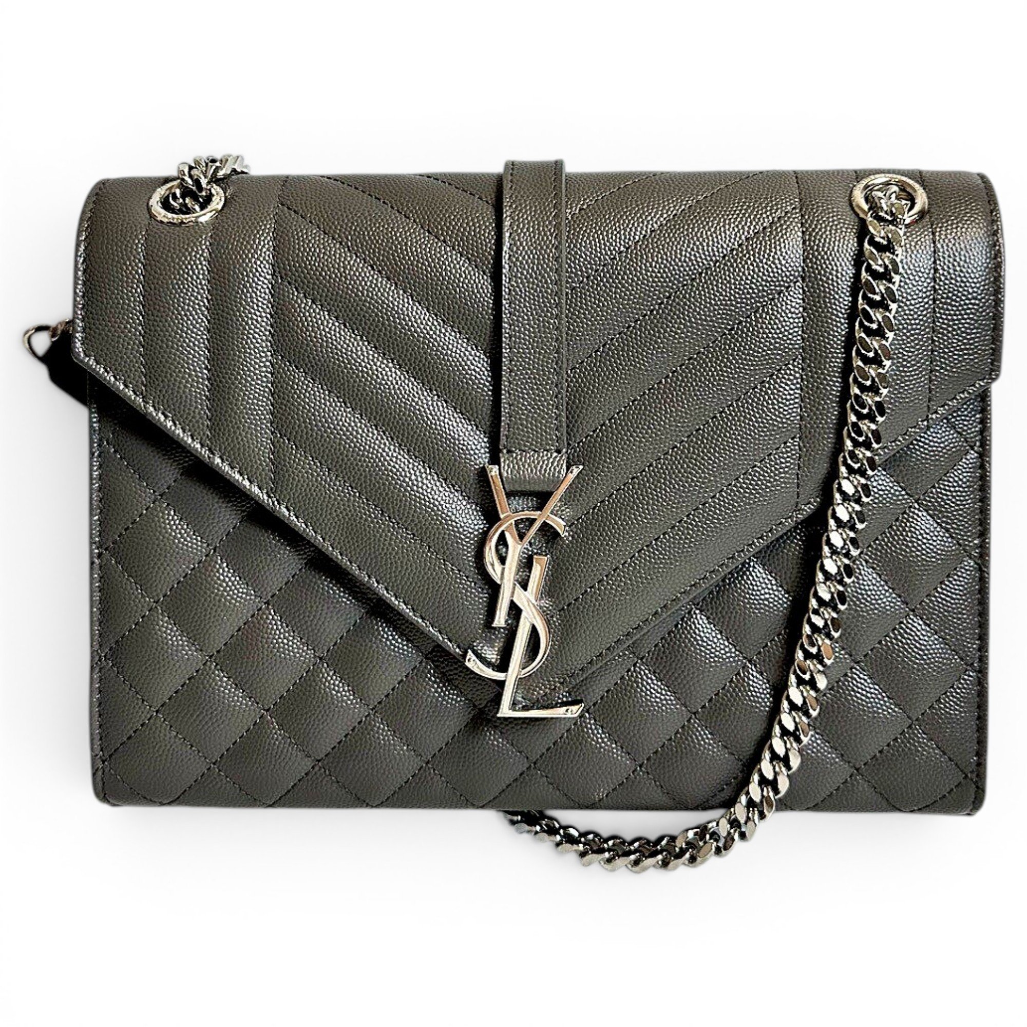 Collége monogramme leather handbag