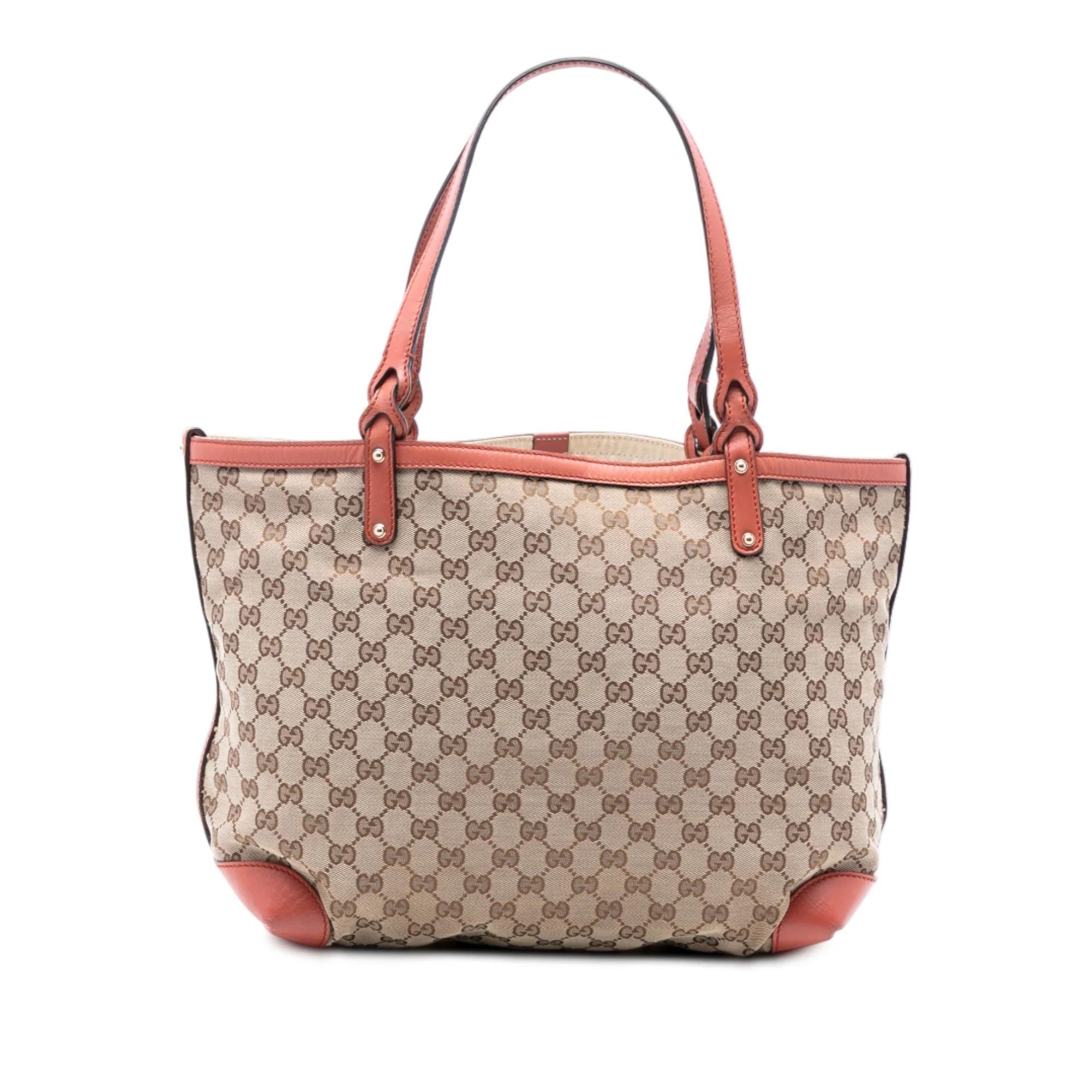 Leather tote