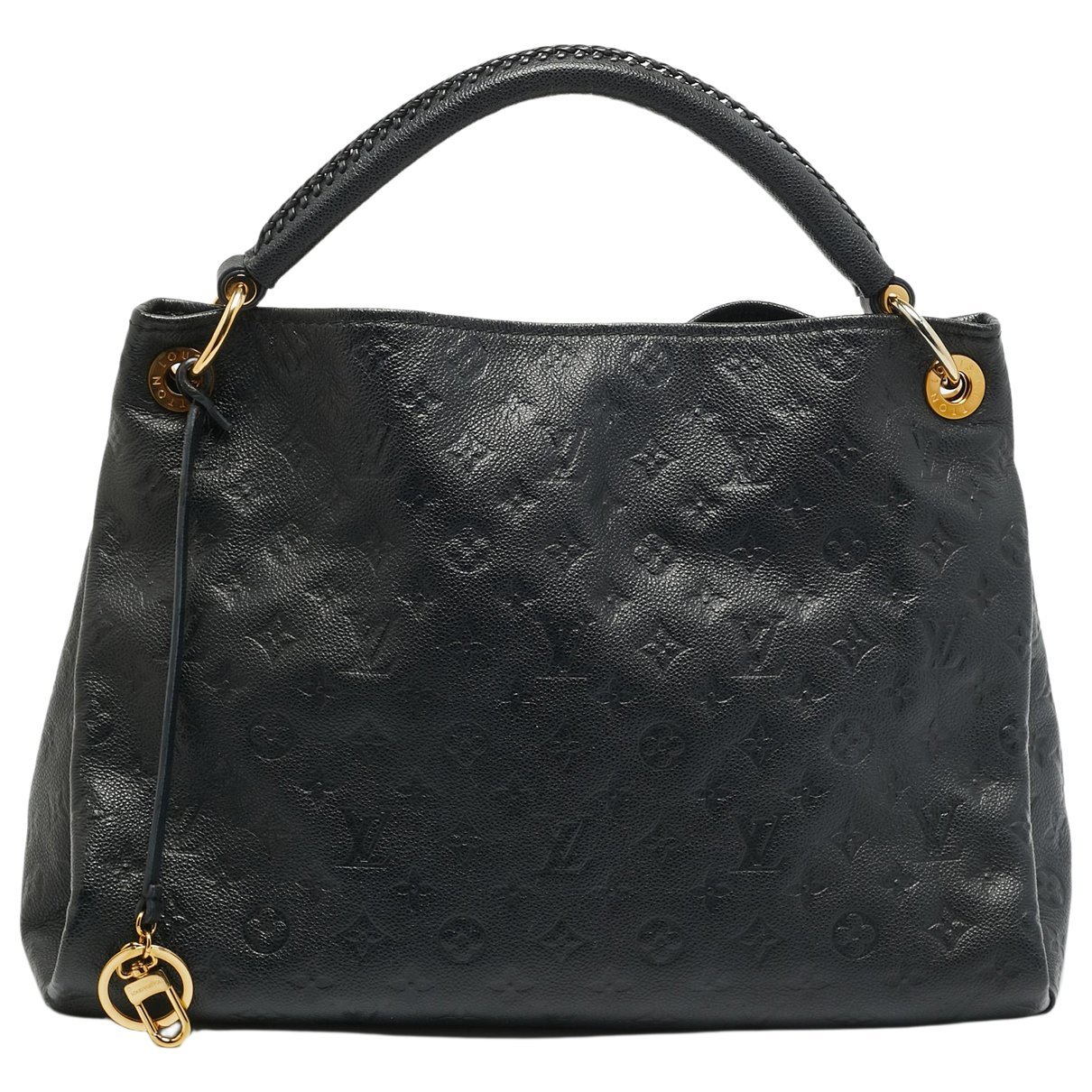 Artsy leather handbag
