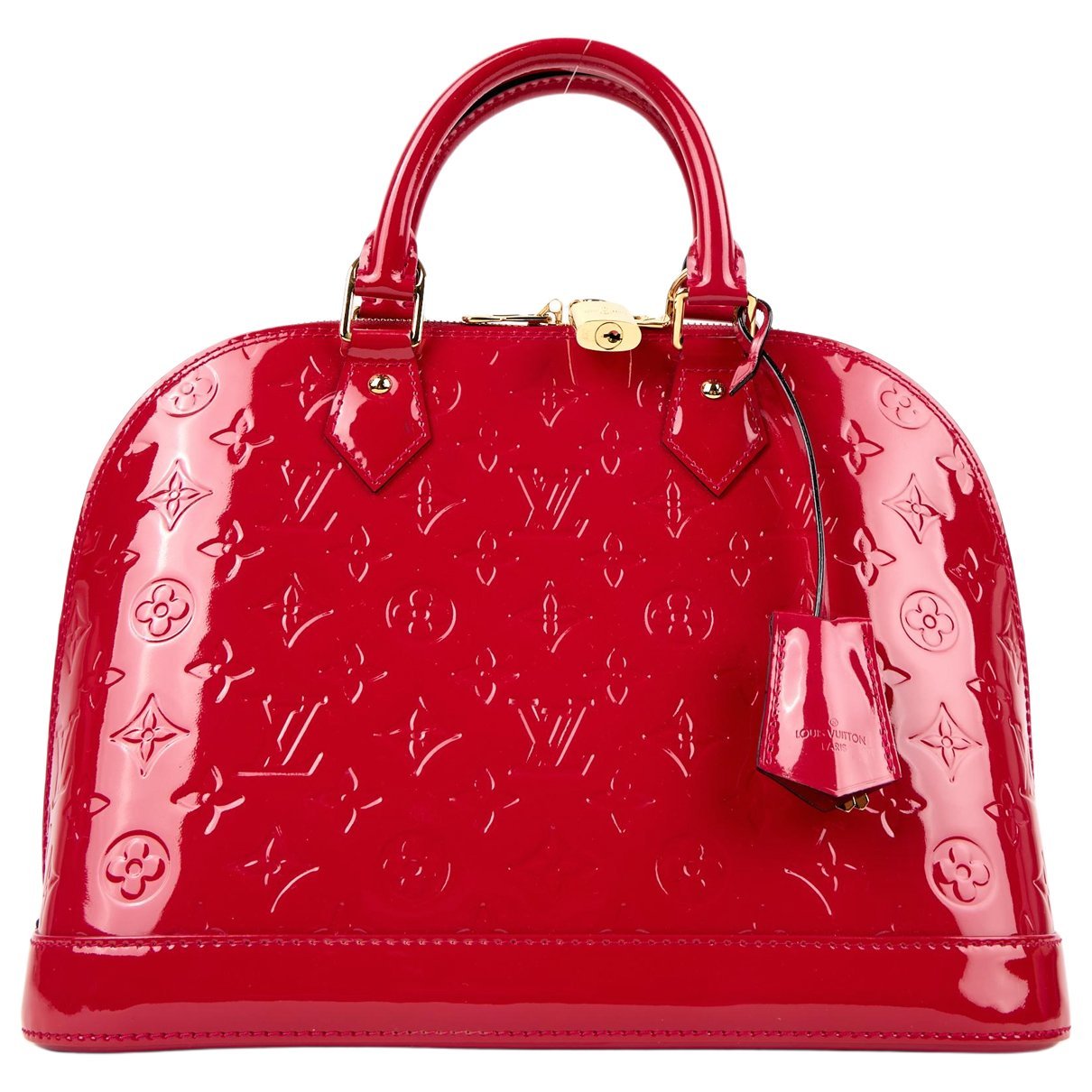 Alma patent leather handbag