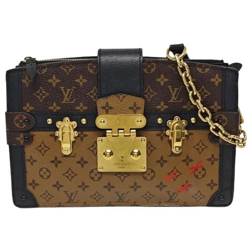 City Trunk leather crossbody bag