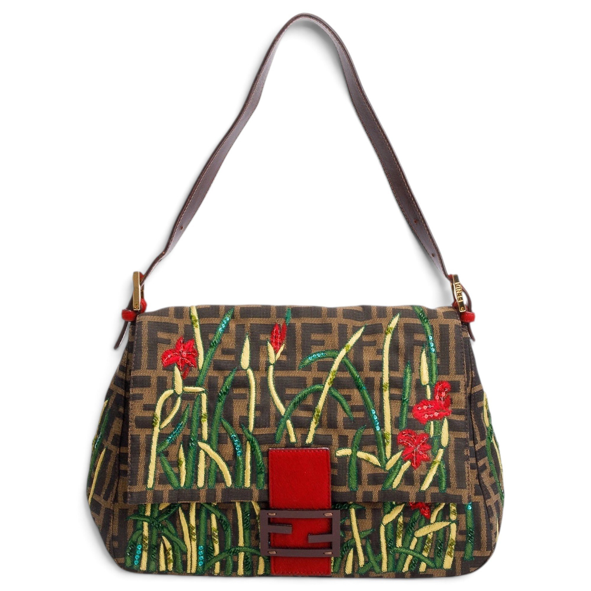 Baguette cloth handbag