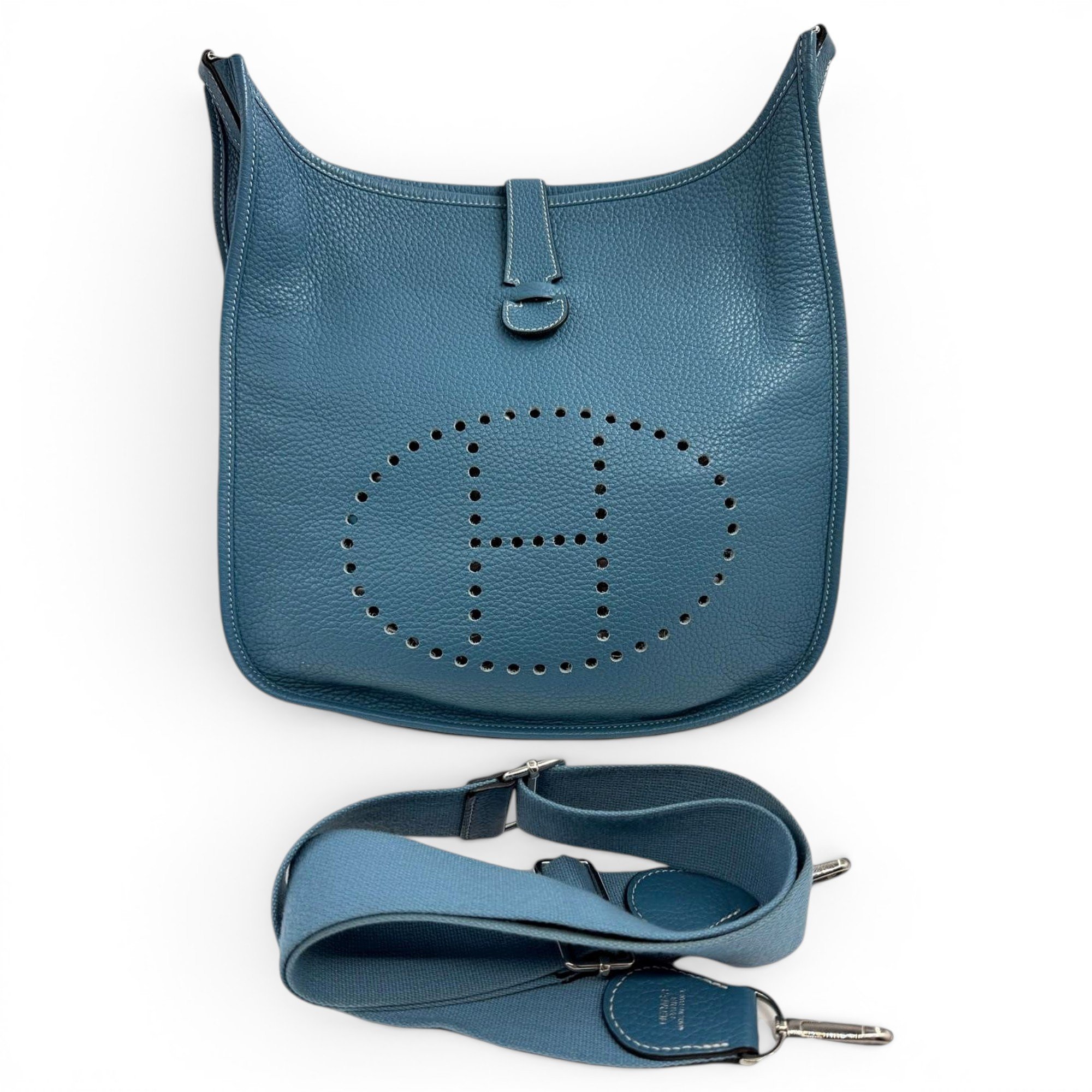 Evelyne leather handbag