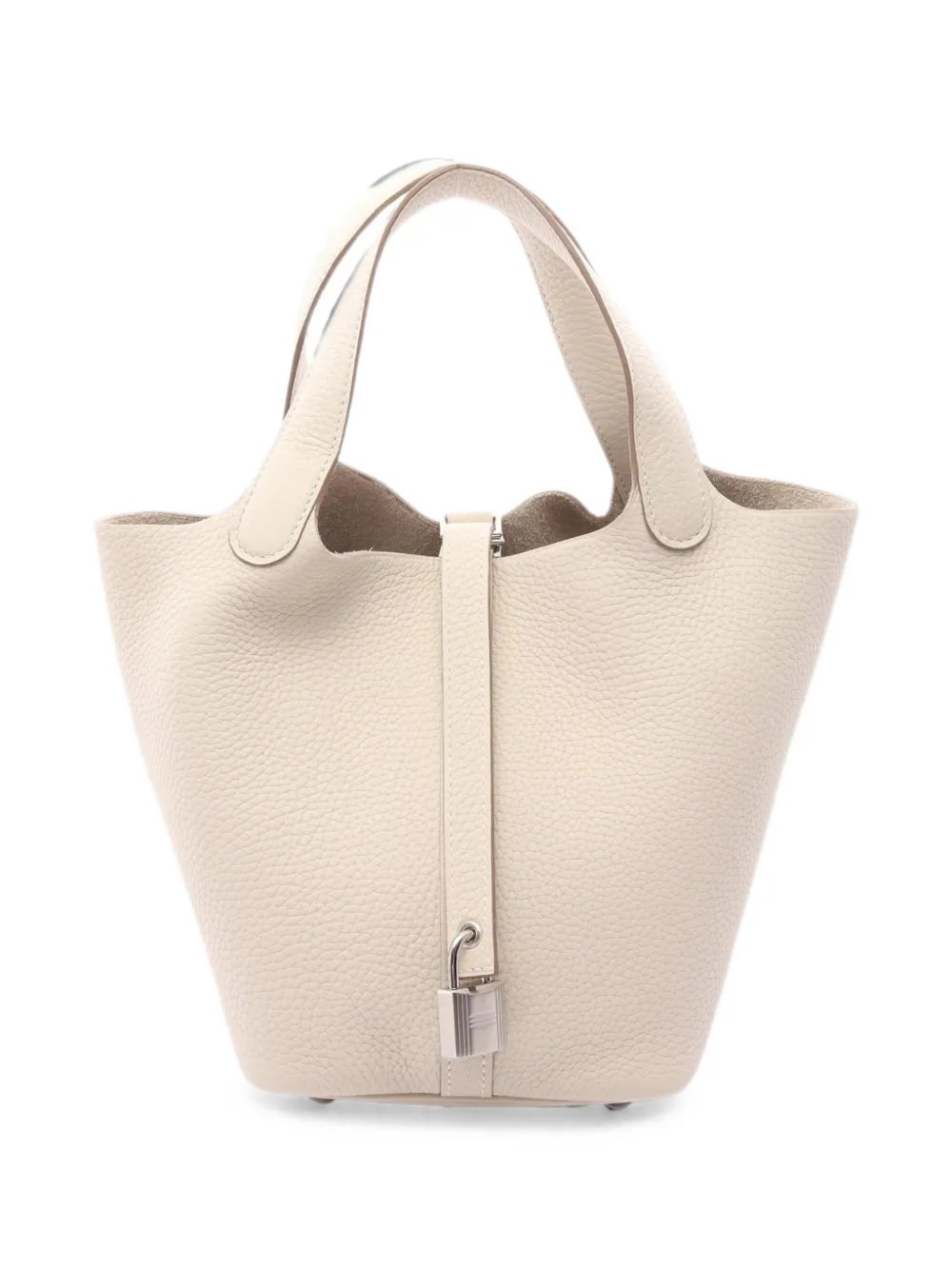 2026 PM Picotin Lock leather tote bag